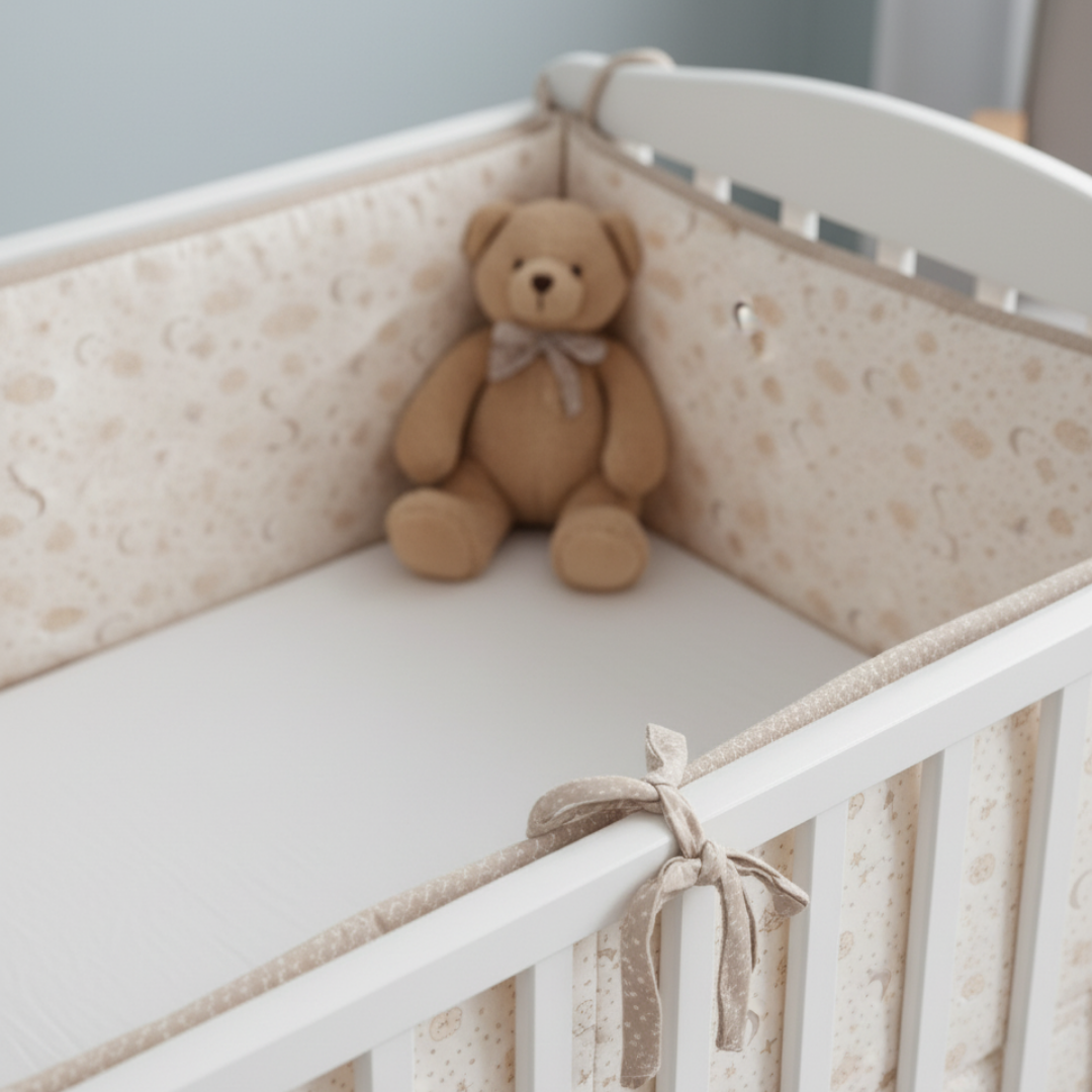 Sleepy Stars Crib Bumper