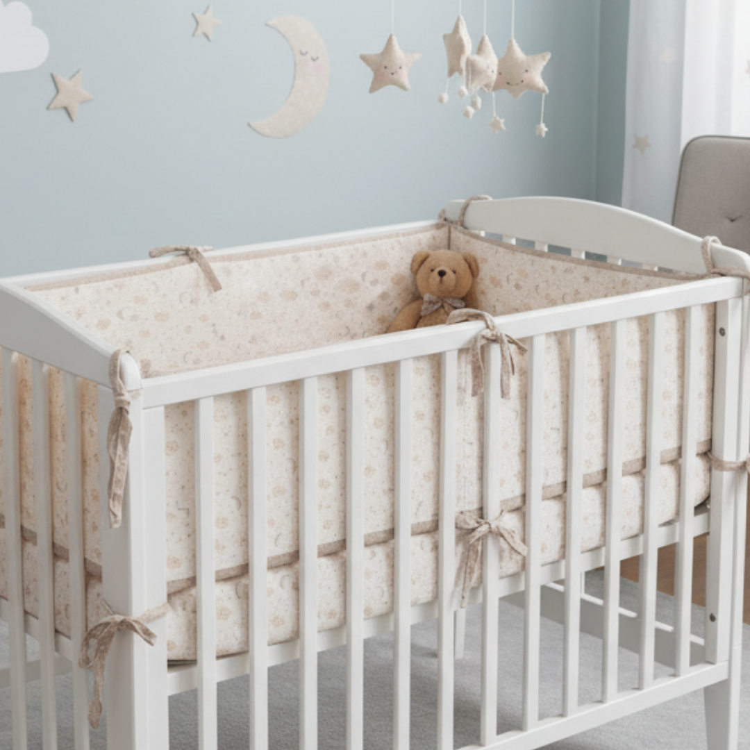 Sleepy Stars Crib Bumper