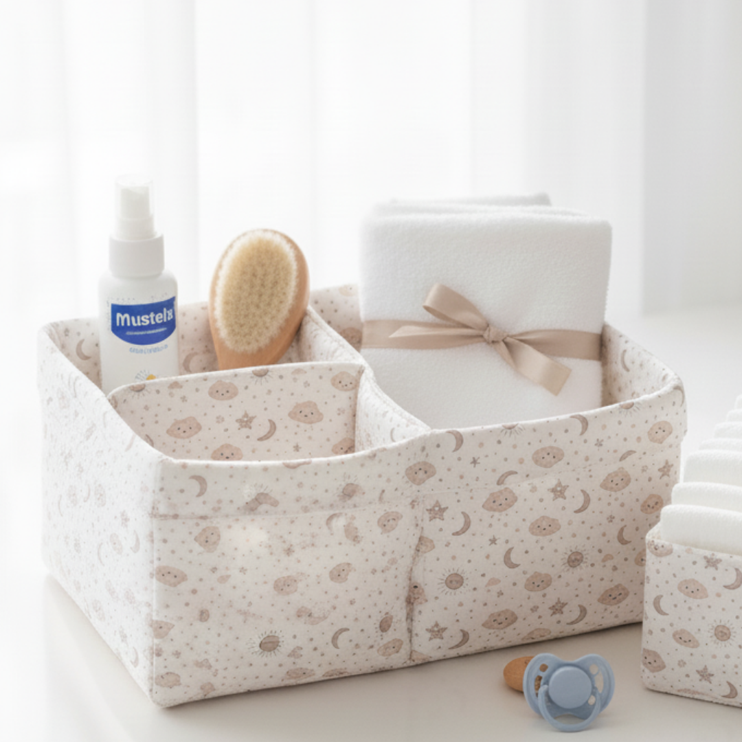 Sleepy Stars Diaper Caddy