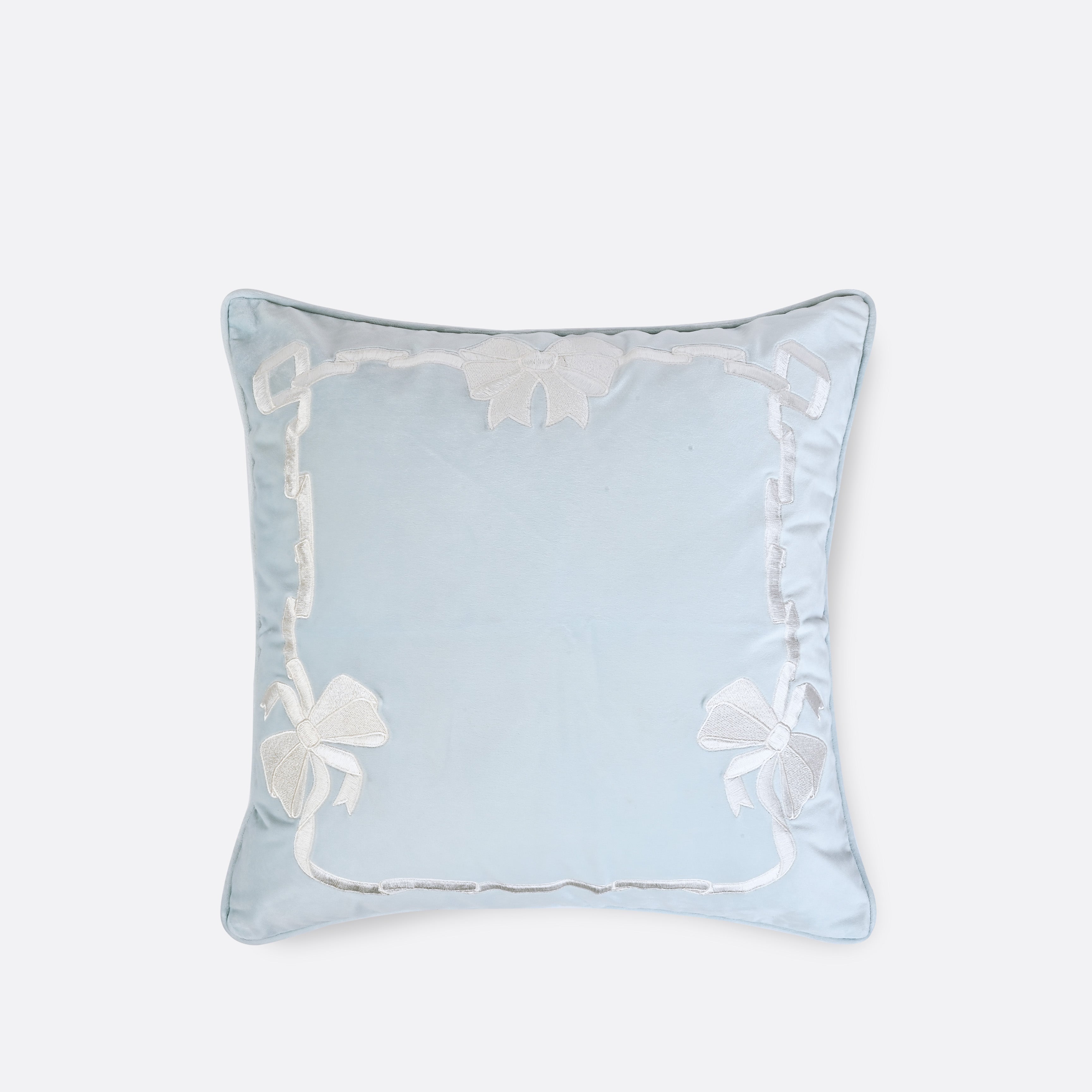 Blue Ribbon Cushion Cover
