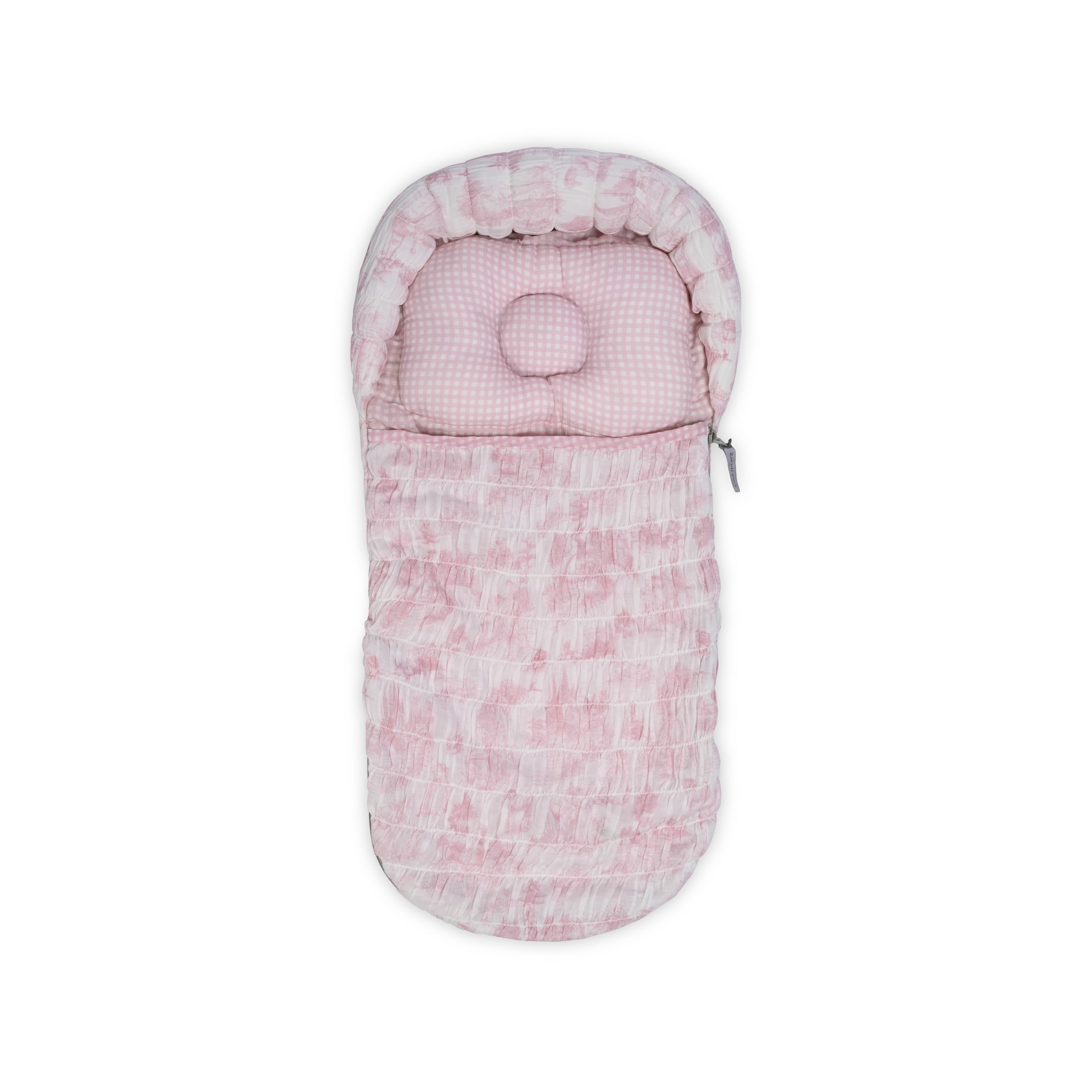 Pink Toile Sleeping Bag