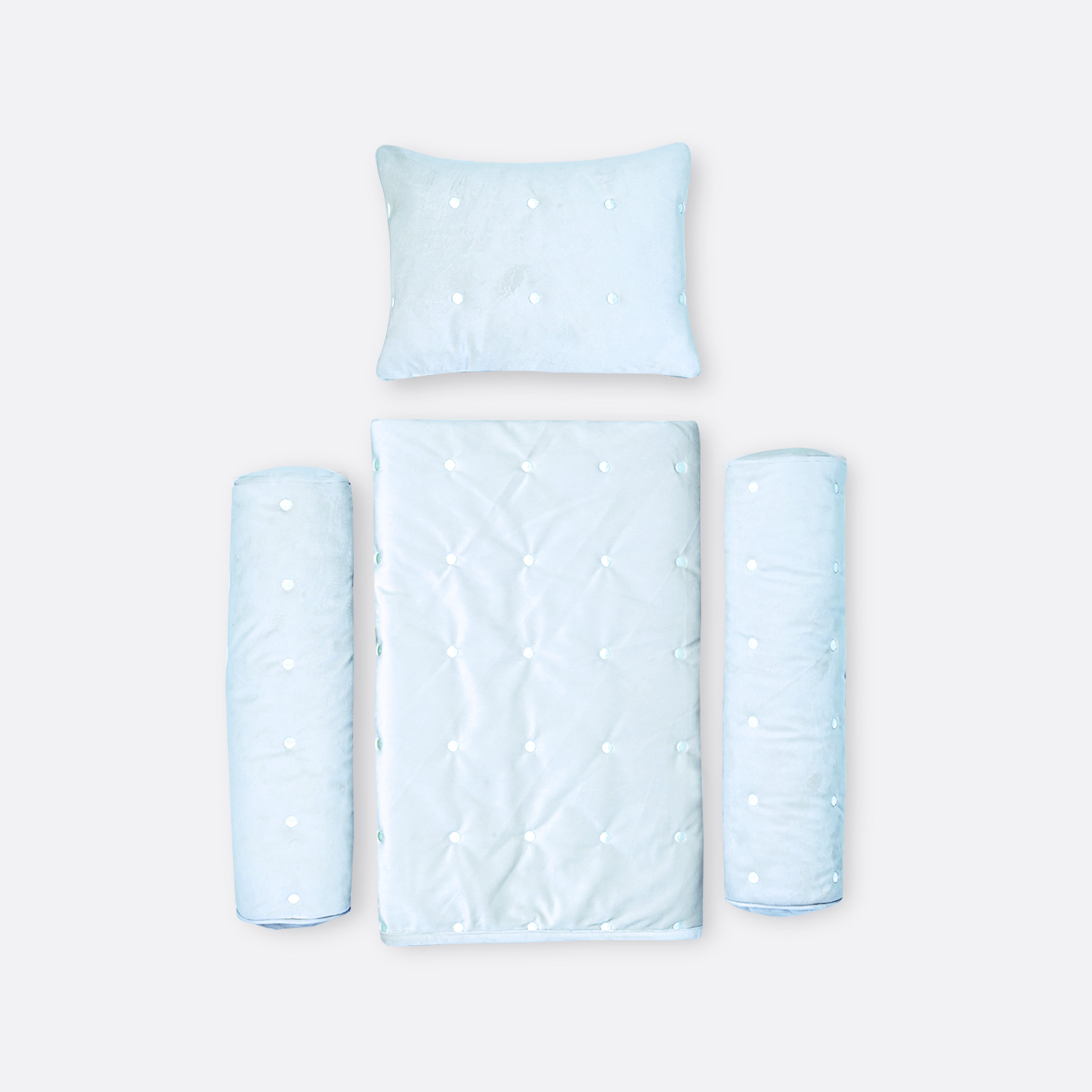 Blue Dot Dreams Crib Bedding Set
