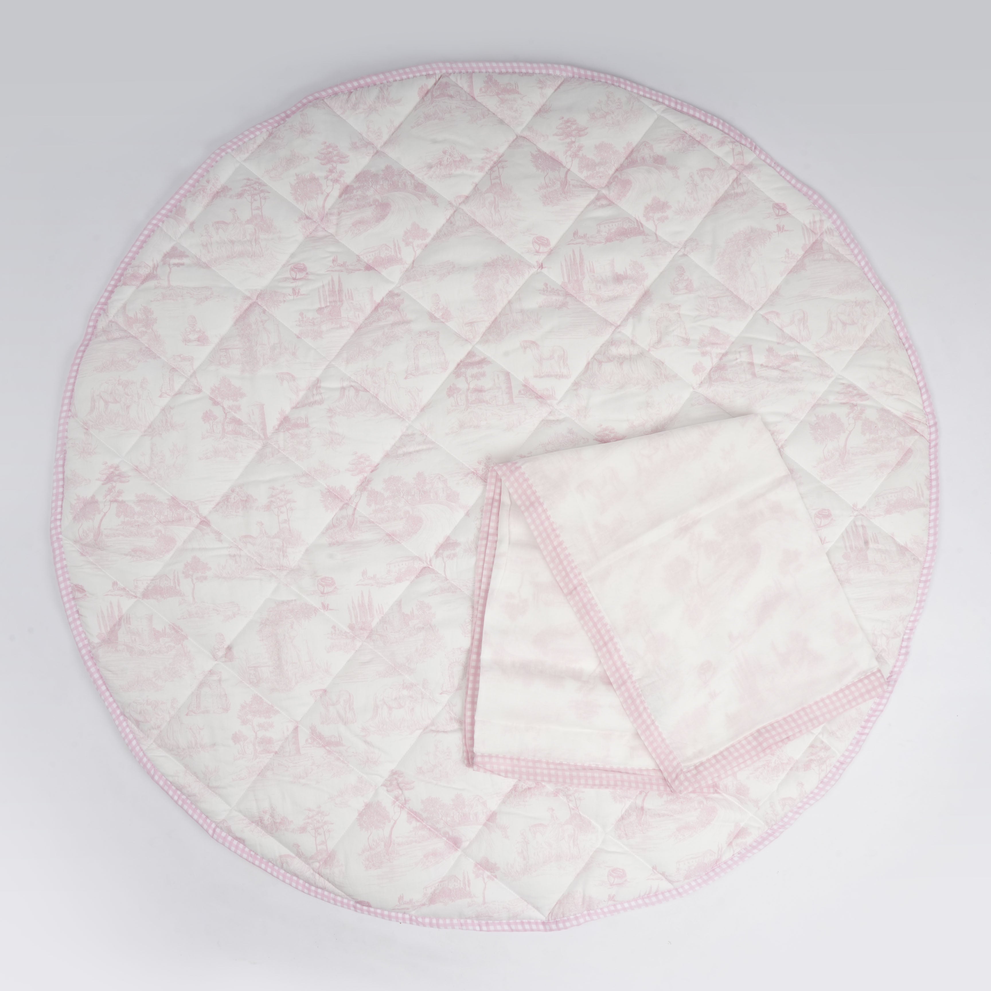 Pink Toile Playmat