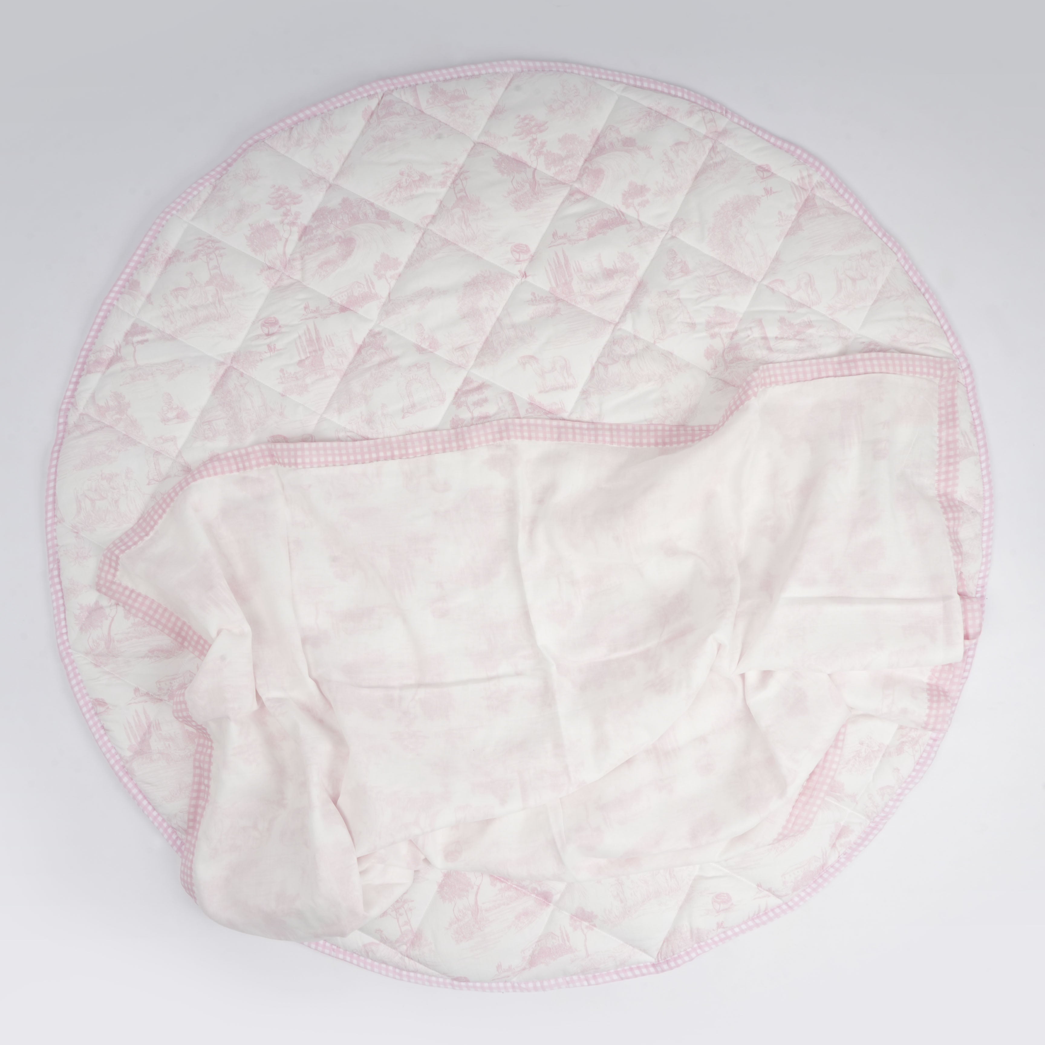 Pink Toile Play & Snuggle Set