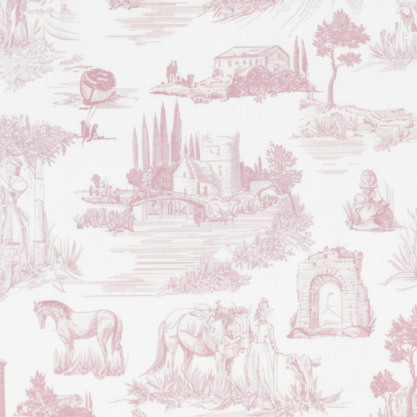 Toile Pink Nursery Collection