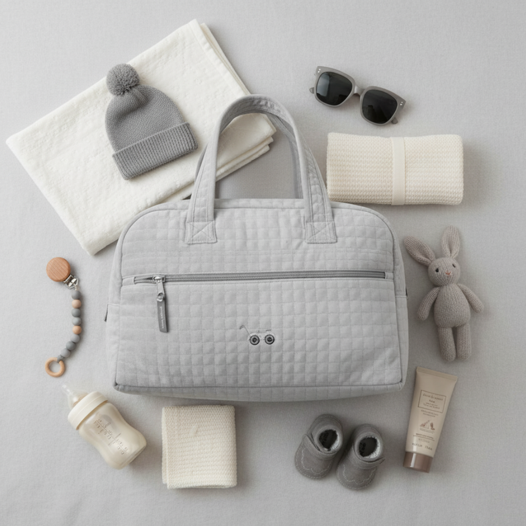 Grey Petite Luxe Essentials Bag