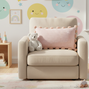 Pink Ashton Whimsical lumbar Cushion Cover