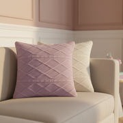 Lavender Knit Cushion cover