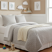 Grey Soft Luxe Bedspread