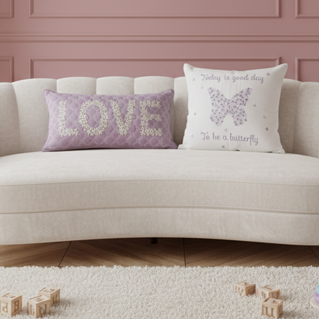 Lavender Love Cushion Cover