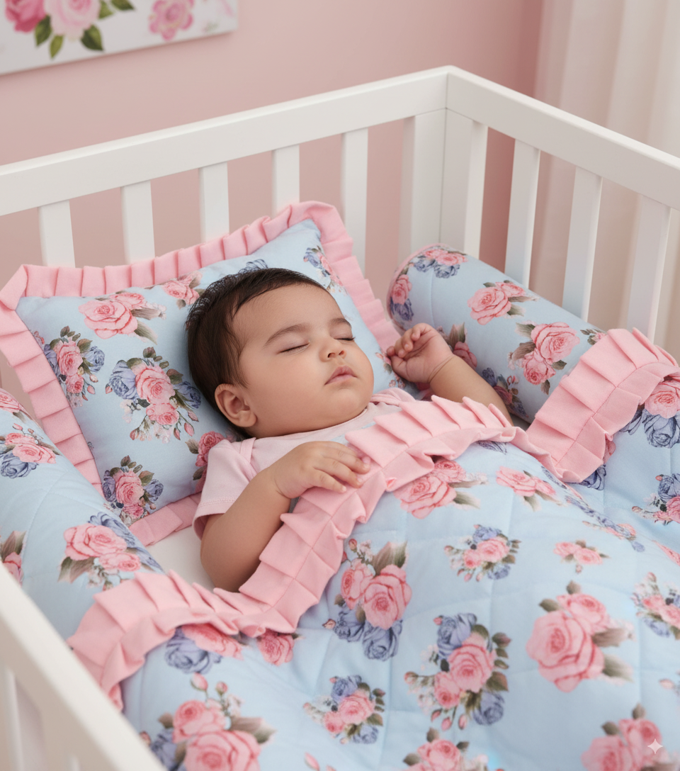 Blossom Crib Bedding Set