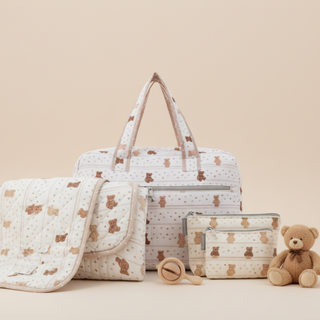 Teddy Tales On-the-Go Mom Kit