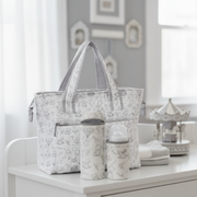 Neutral Heirloom Diaper Bag