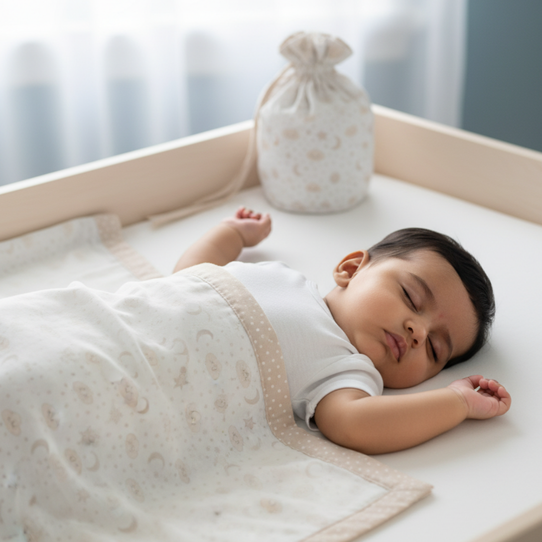Sleepy Stars Cotton Blanket