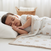 Teddy Tales Cotton Blanket