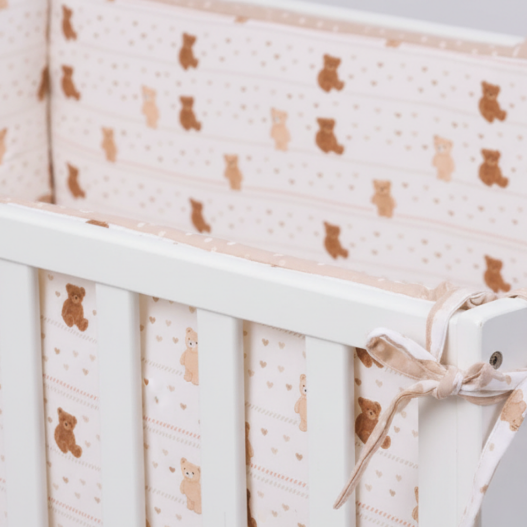 Teddy Tales Crib Bumper