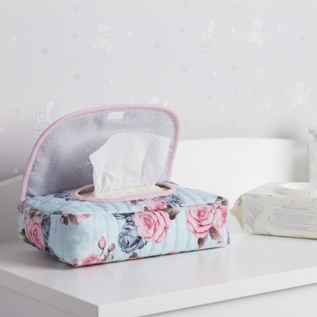 Blossom Baby Wipes Cover
