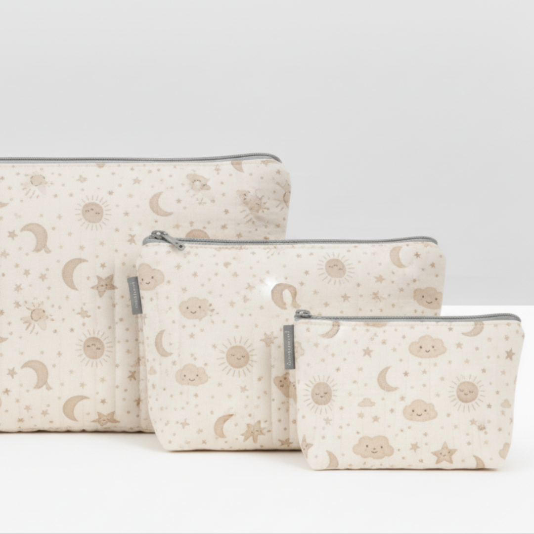 Sleepy Stars Essentials Pouch Set of 3