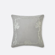 Grey Ribbon Cushion Cover