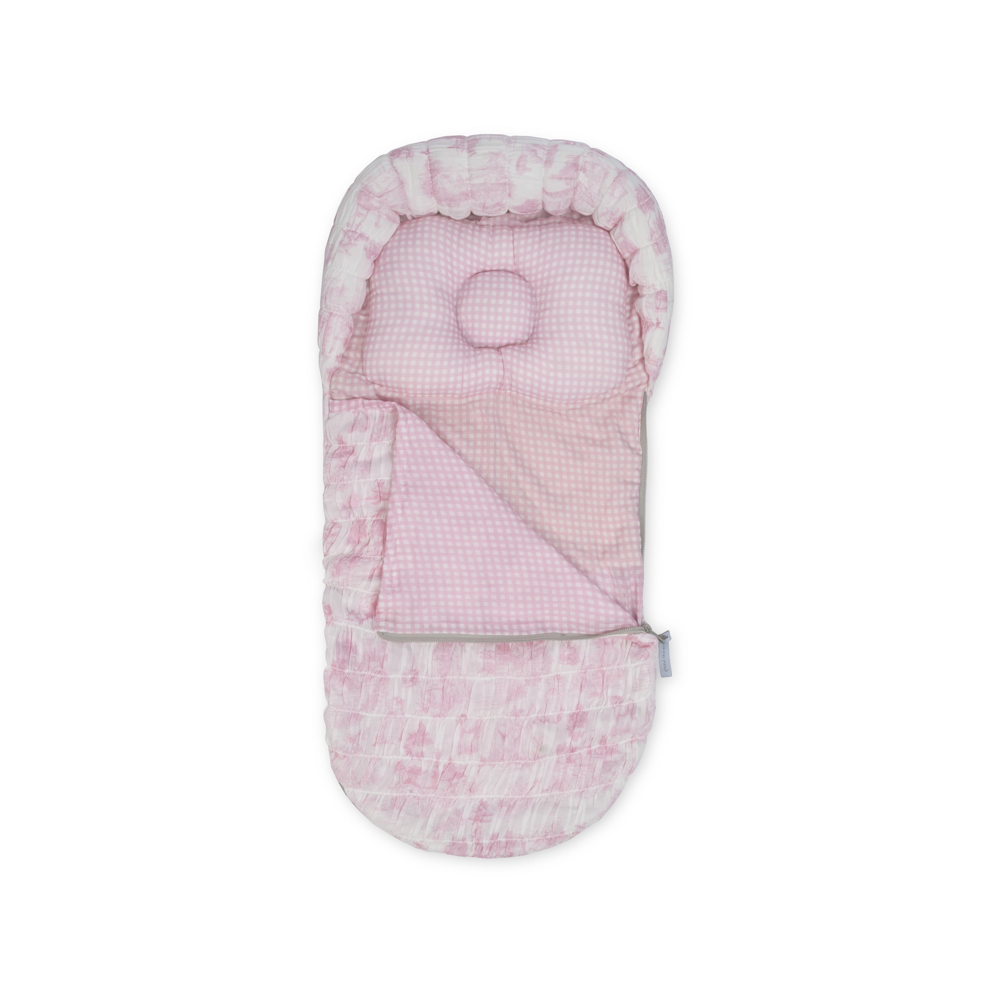 Pink Toile Sleeping Bag