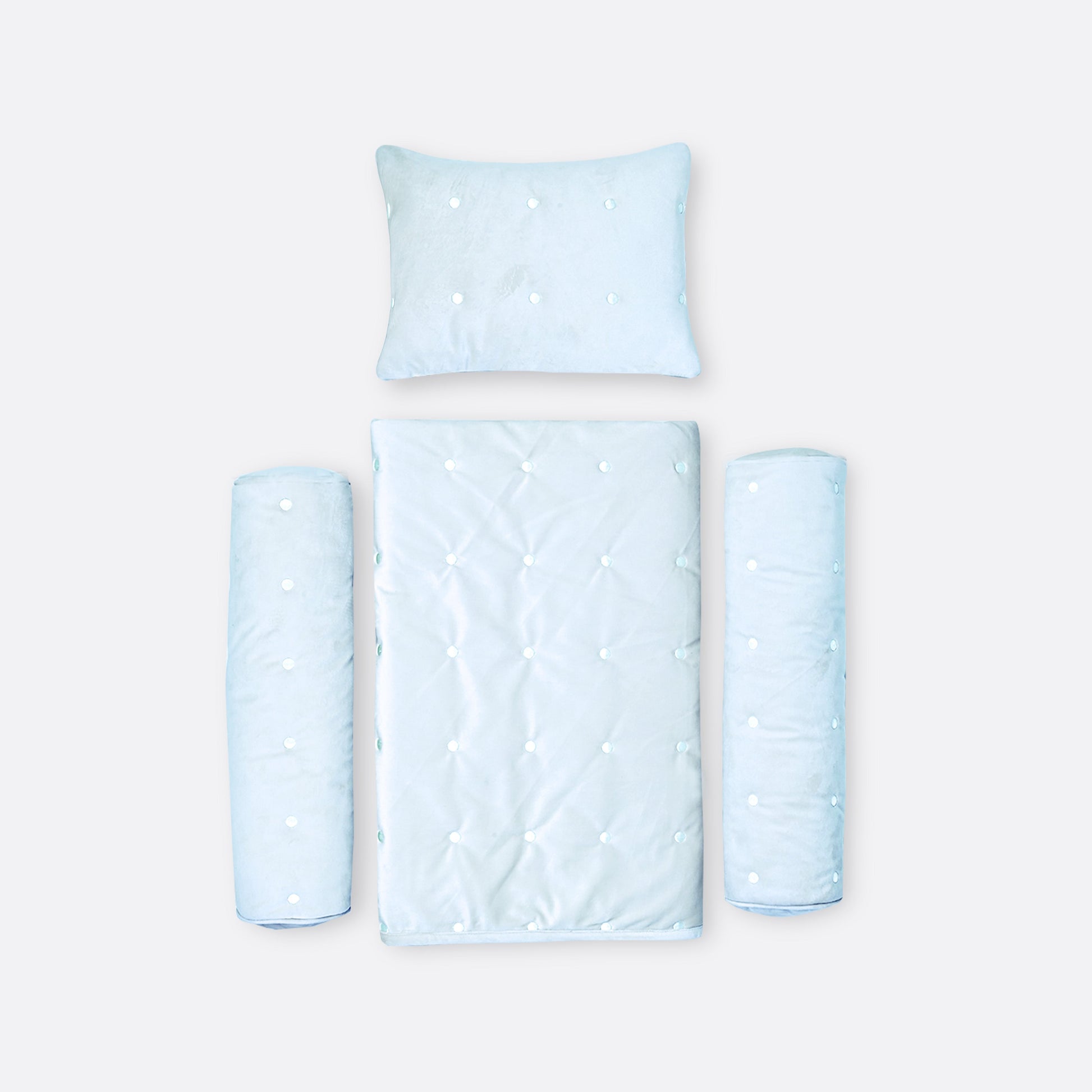 Blue Dot Dreams Crib Bedding Set