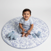 Blue Toile Playmat