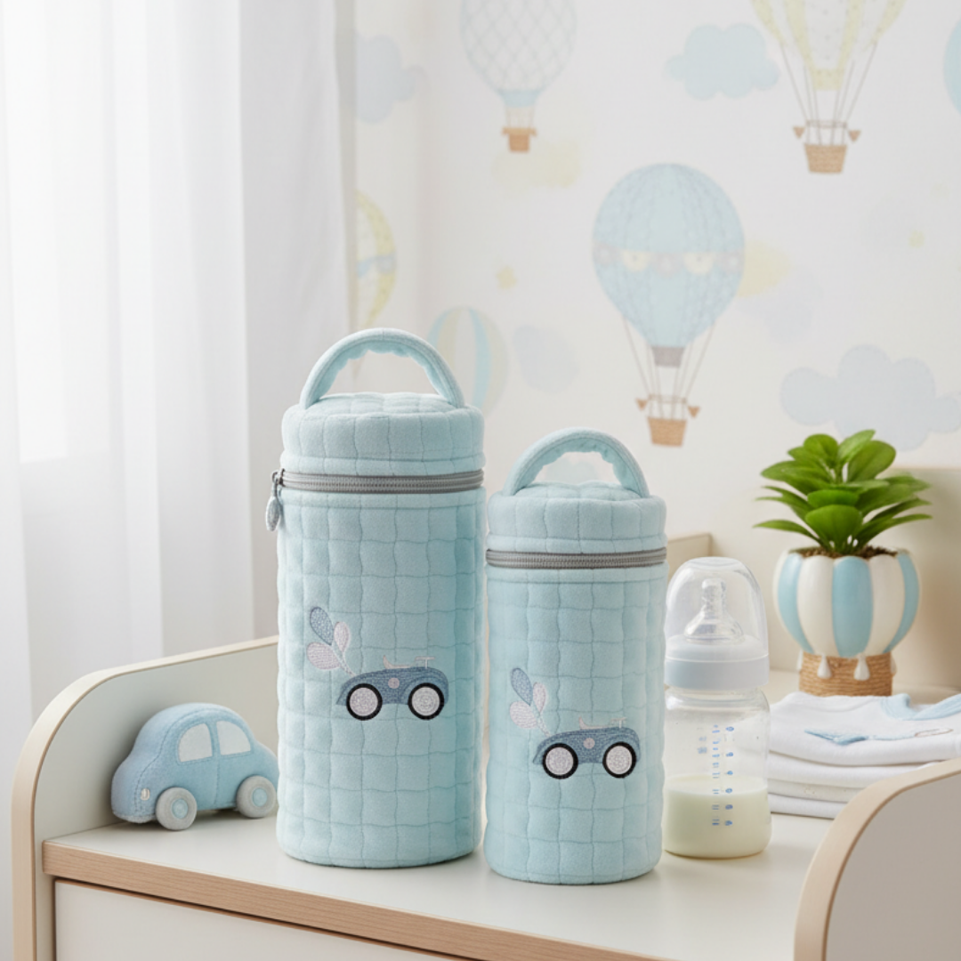 Blue Petite Bottle Cover