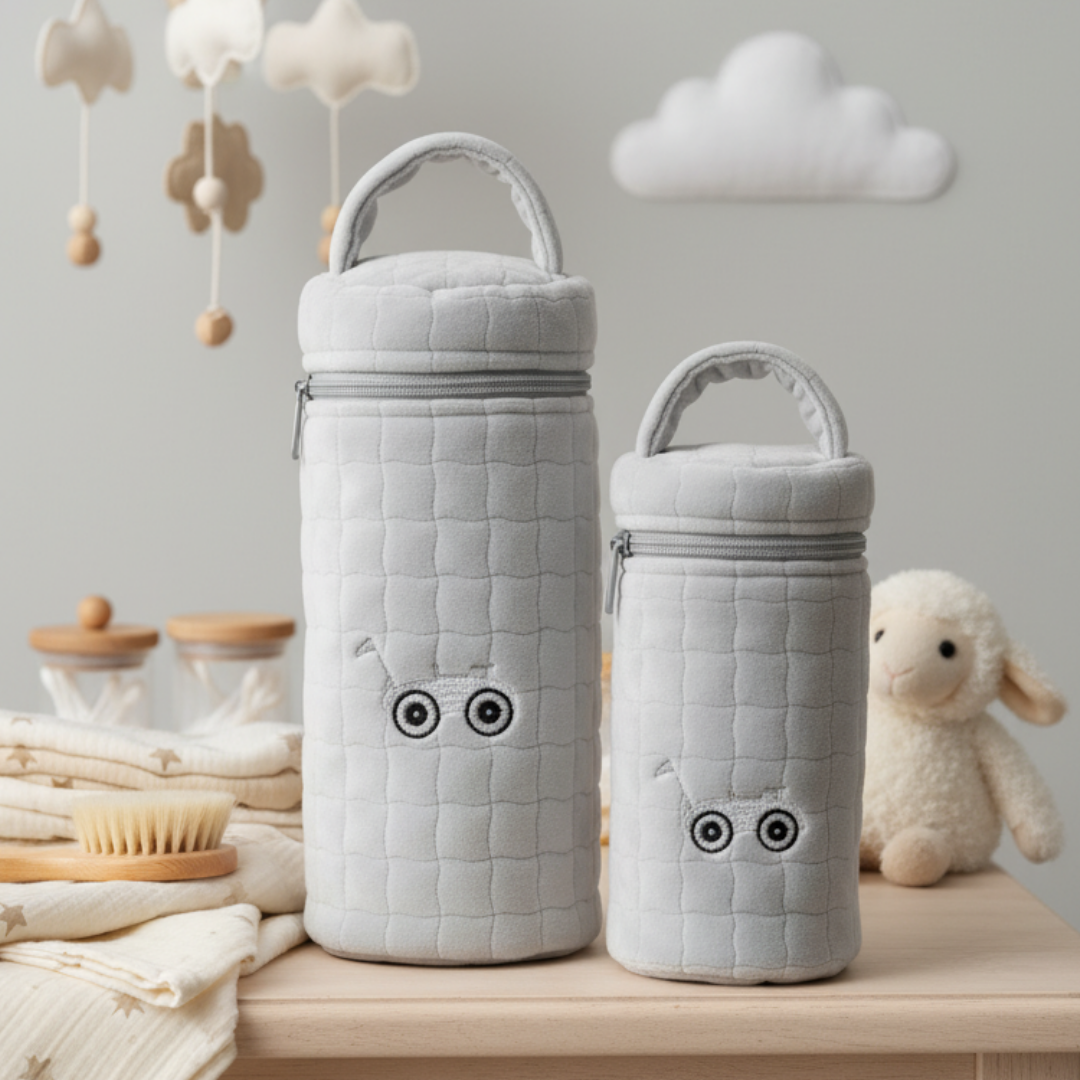 Grey Petite Bottle Cover