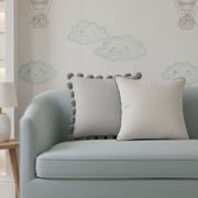 Soft Grey Ashton Cushion Cover