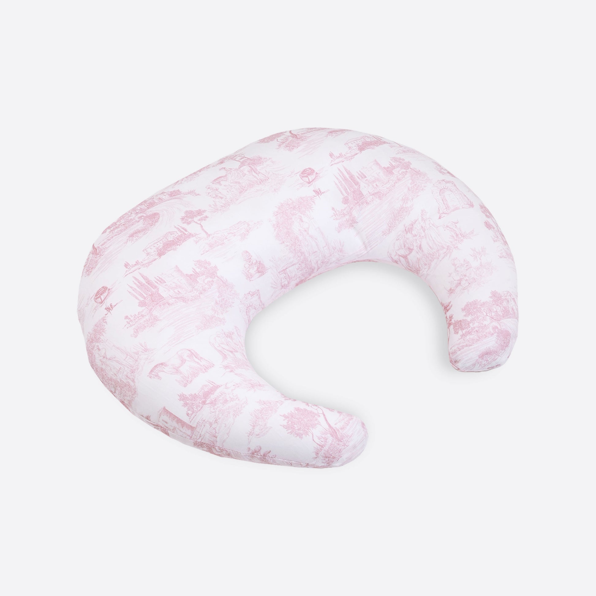 Pink Toile Feeding Pillow