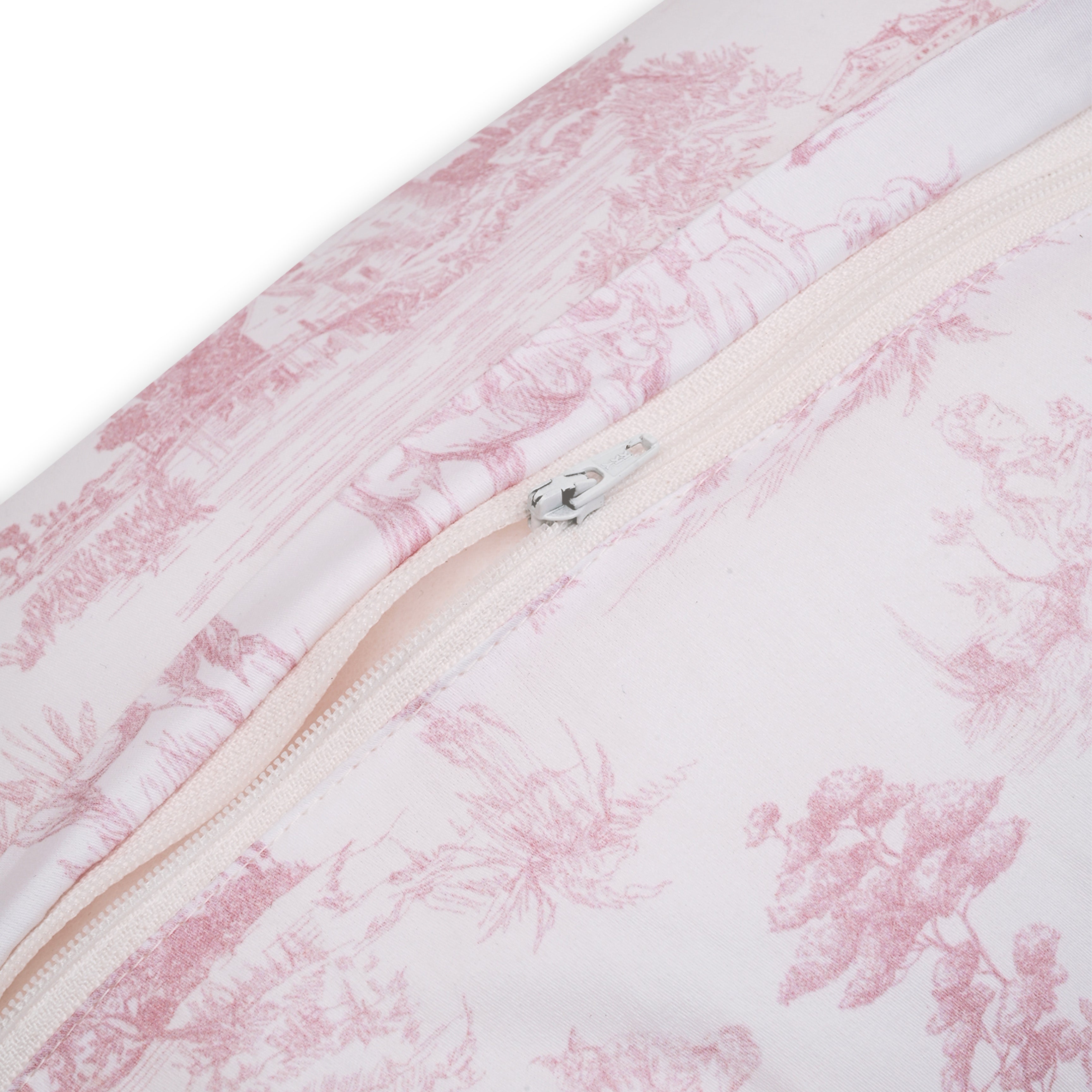 Pink Toile Feeding Pillow