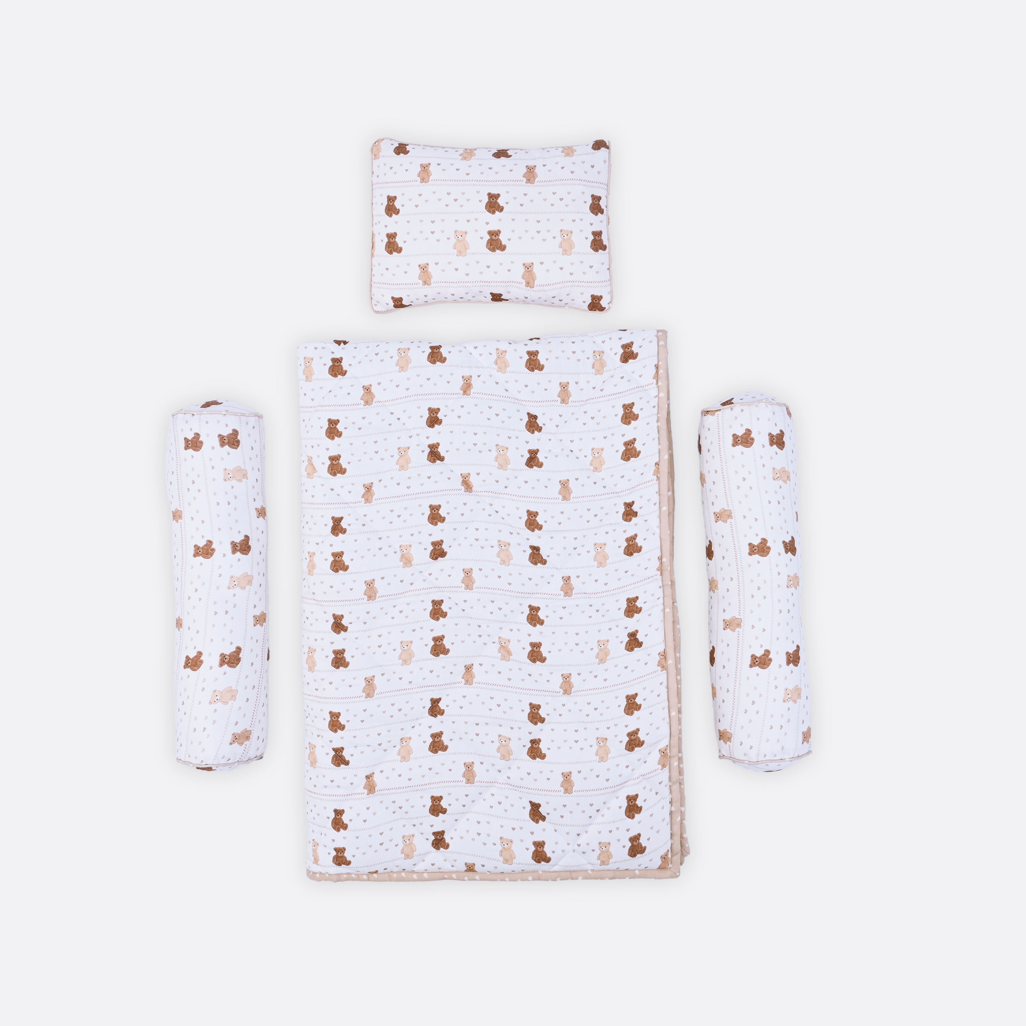 Teddy Tales Crib Bedding Set