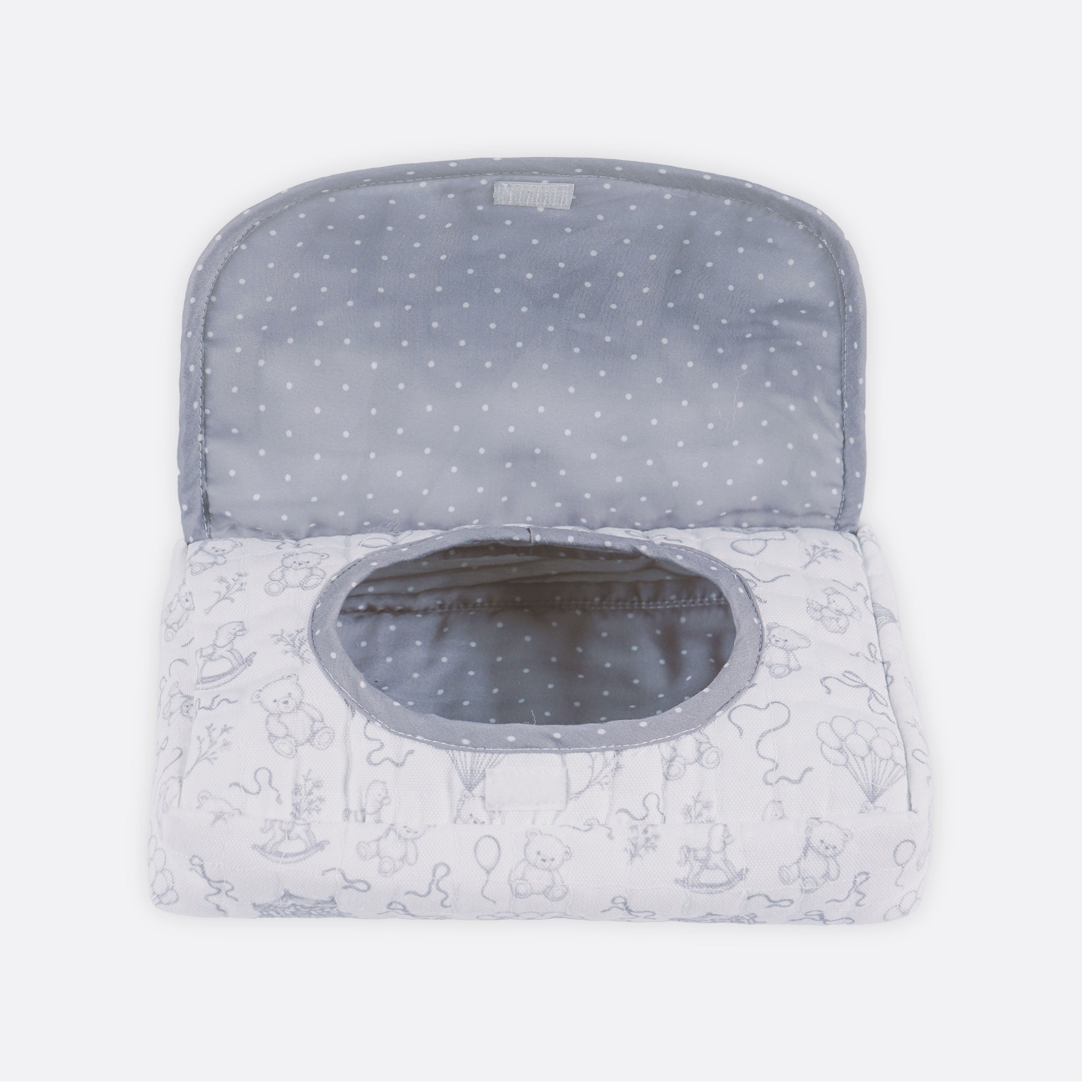 Neutral Heirloom Baby Wipes Cover