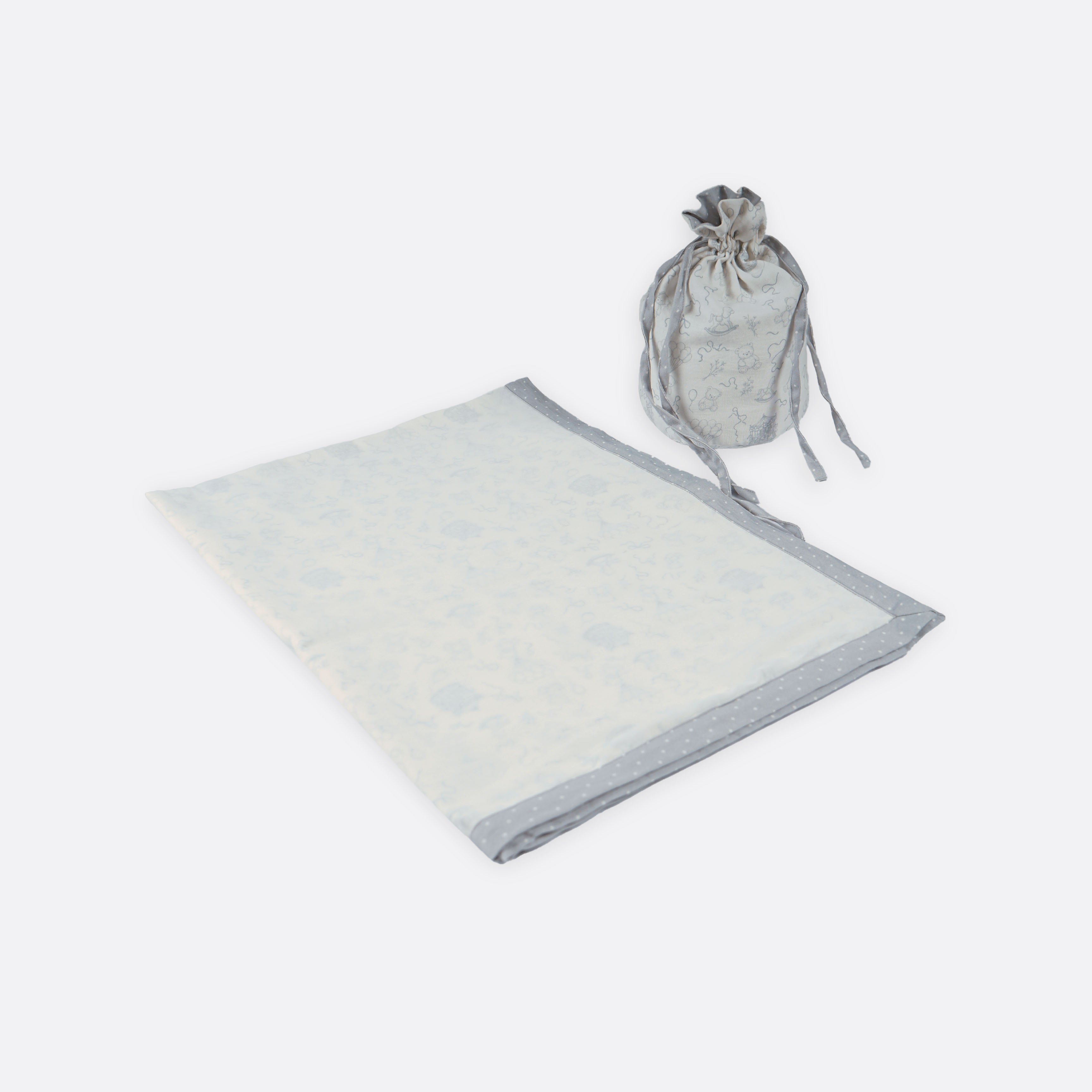 Neutral Heirloom Cotton Blanket