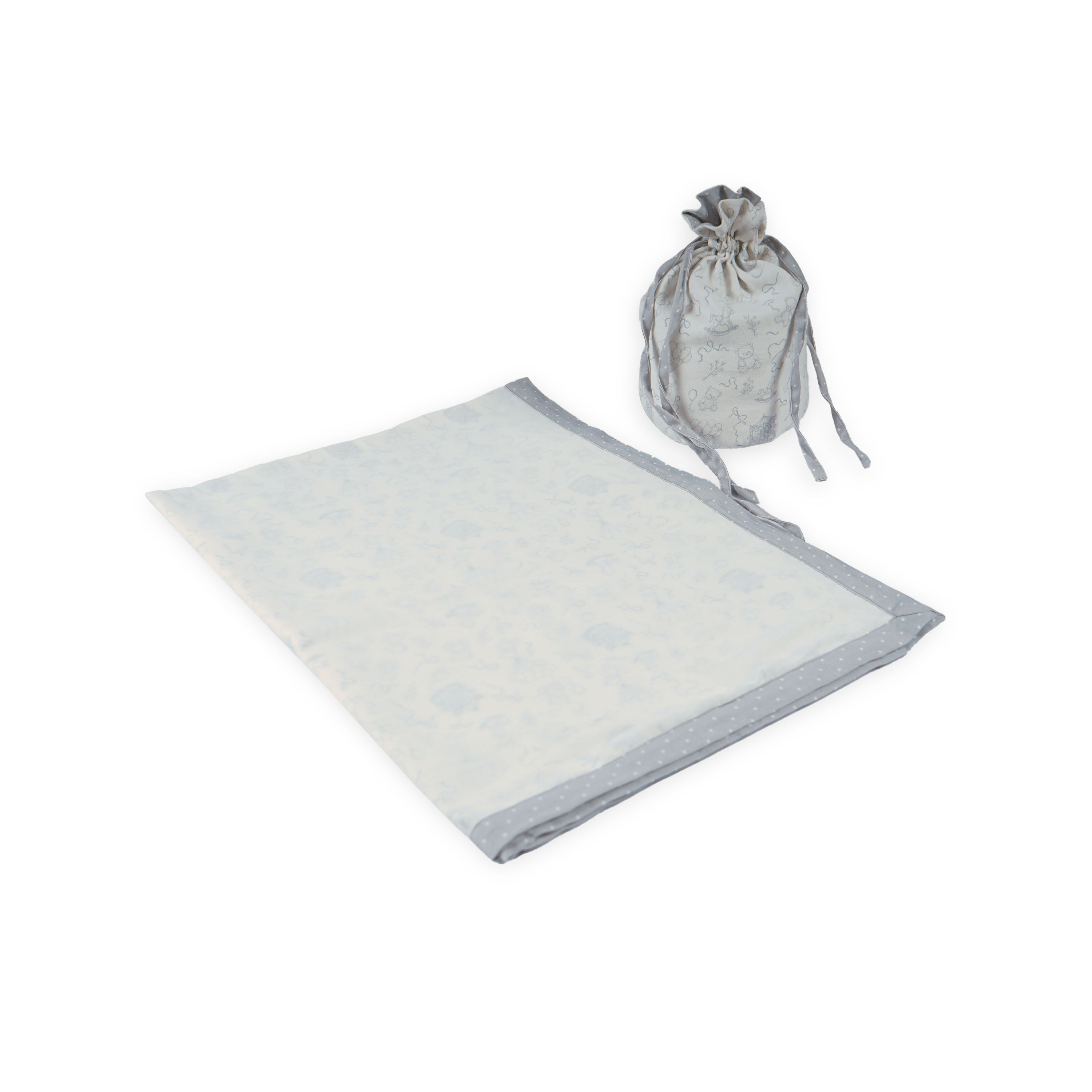 Neutral Heirloom Cotton Blanket
