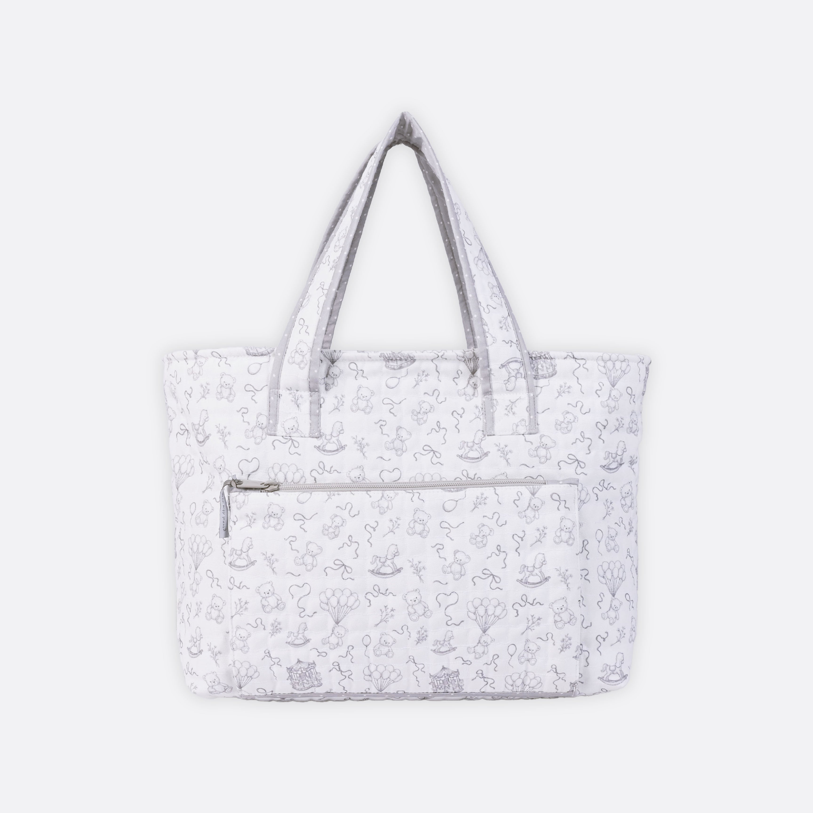 Neutral Heirloom Diaper Bag