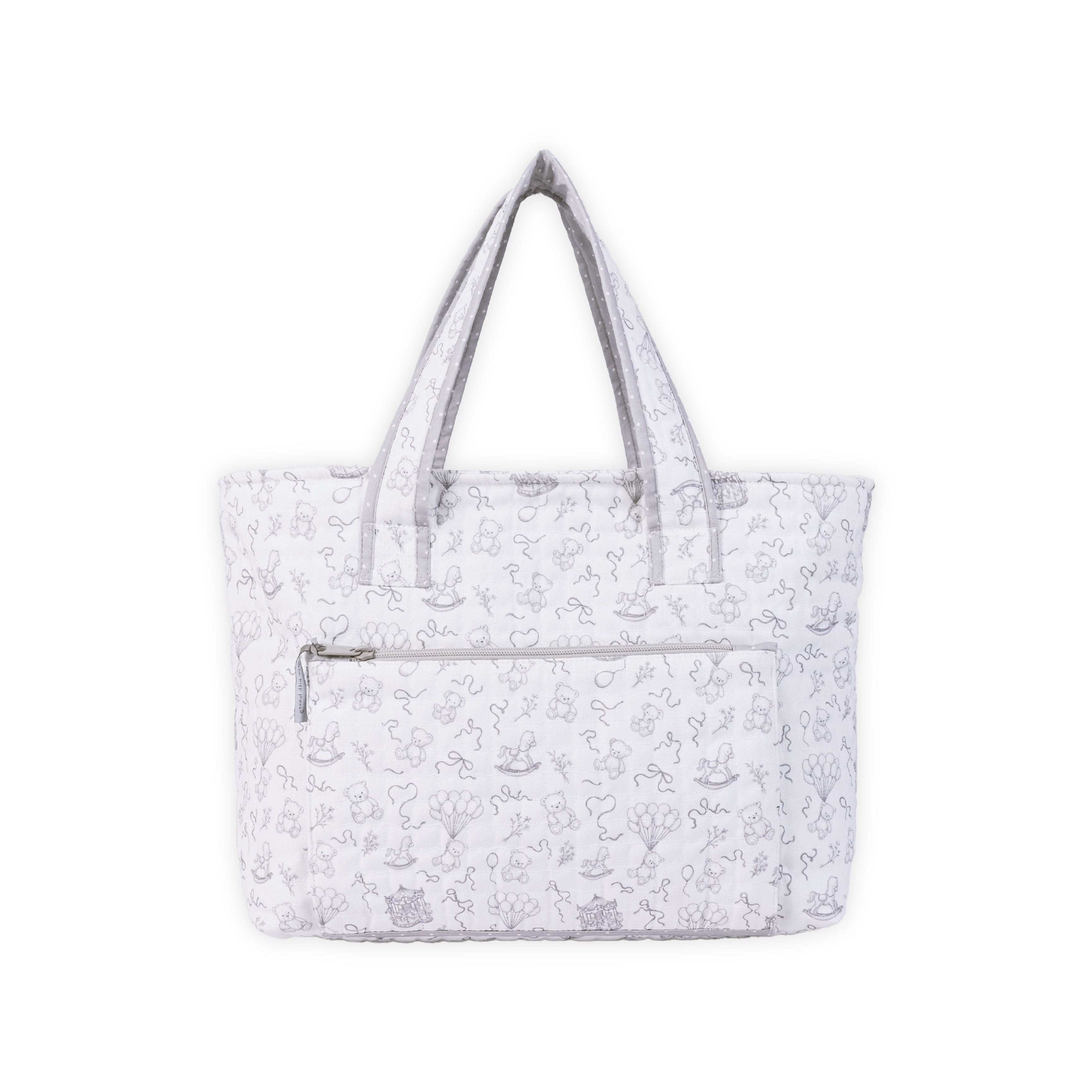 Neutral Heirloom Diaper Bag