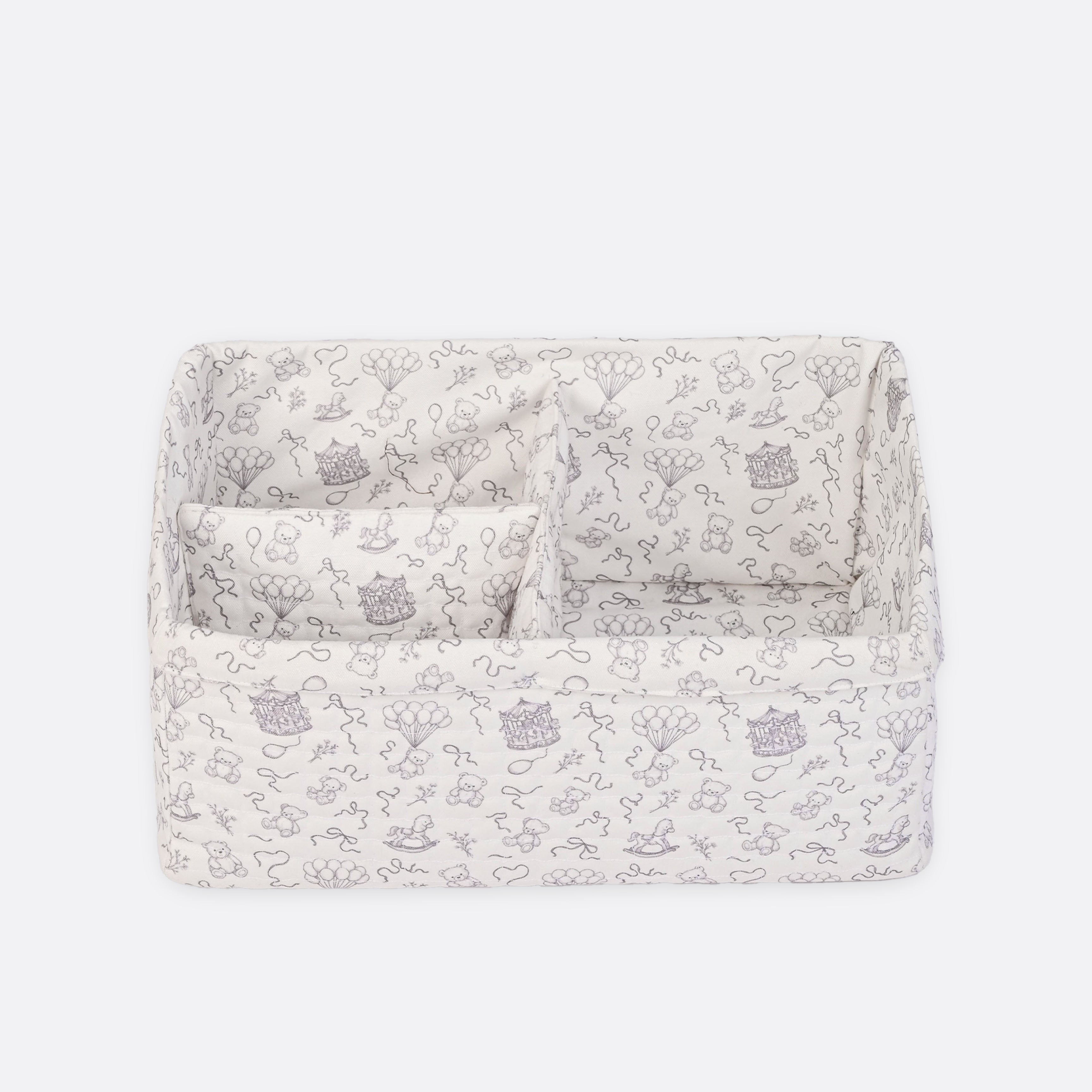 Neutral Heirloom Diaper Caddy