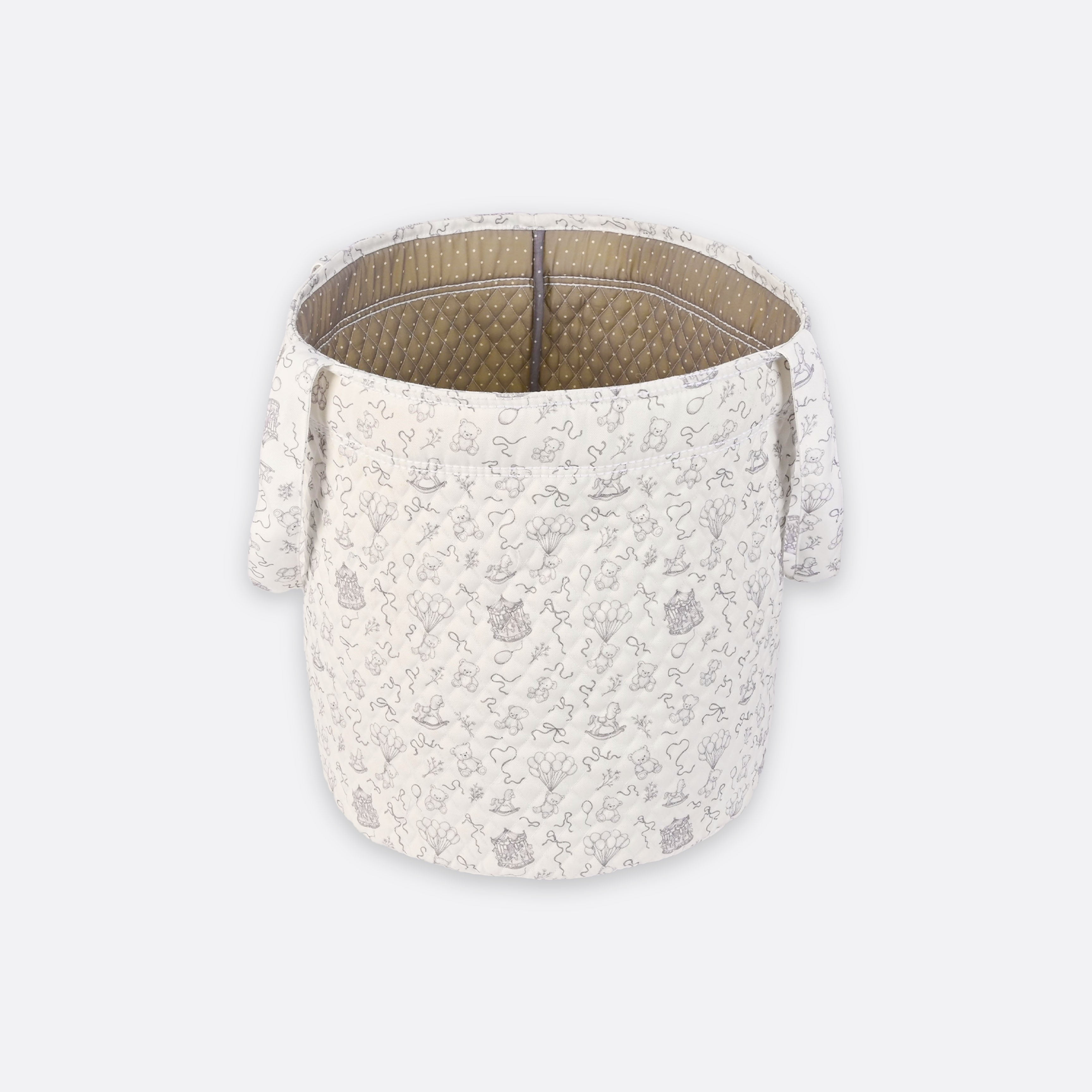 Neutral Heirloom Storage Basket