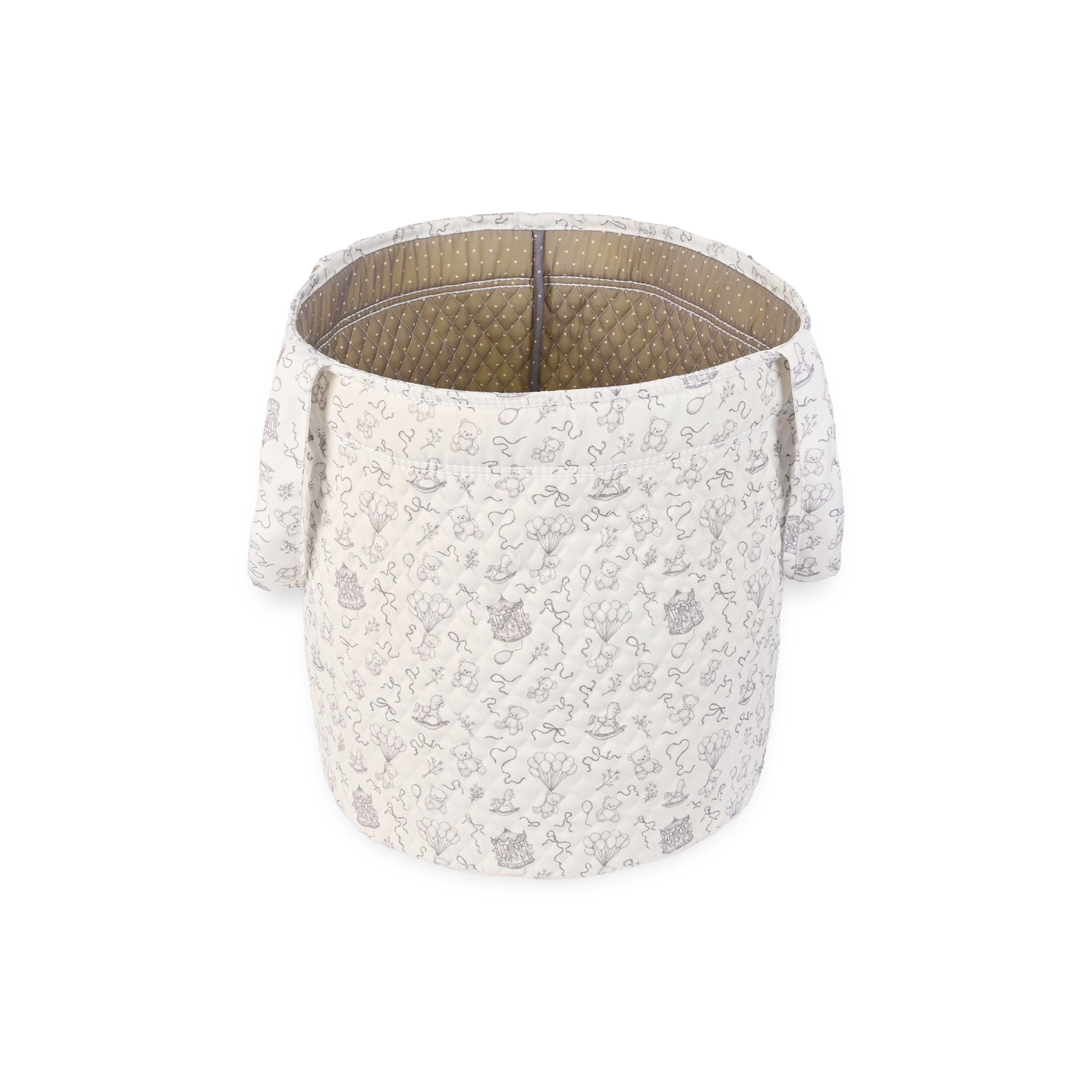 Neutral Heirloom Storage Basket
