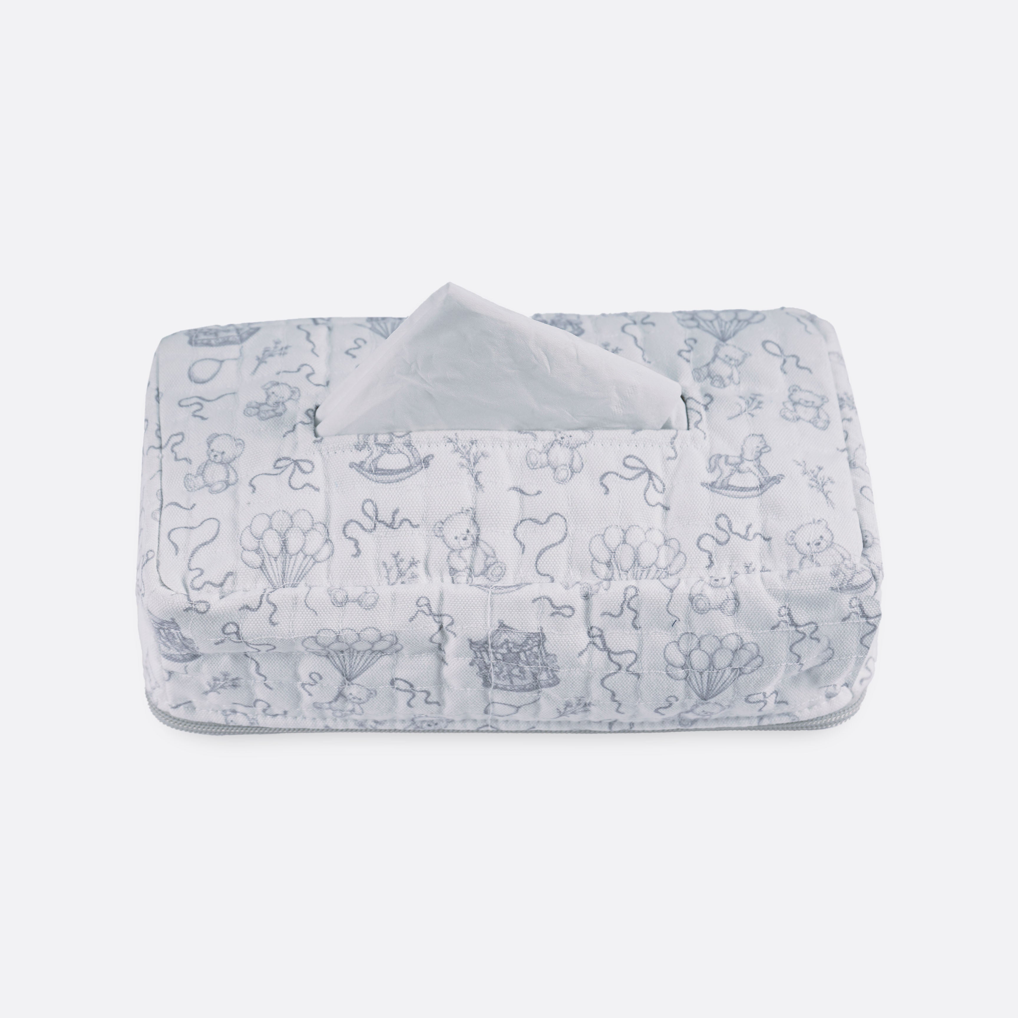 Neutral Heirloom Tissue Box Cover