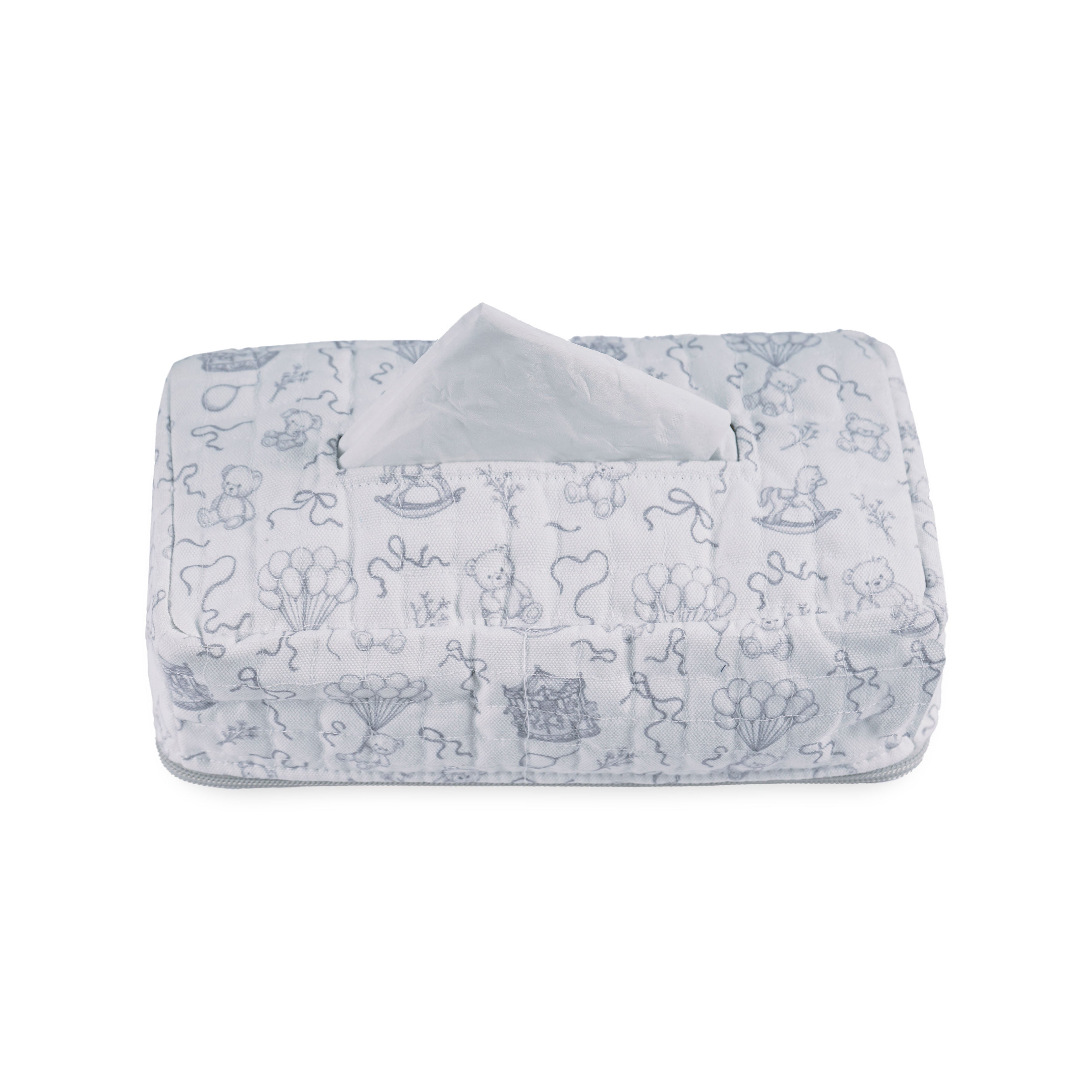 Neutral Heirloom Tissue Box Cover