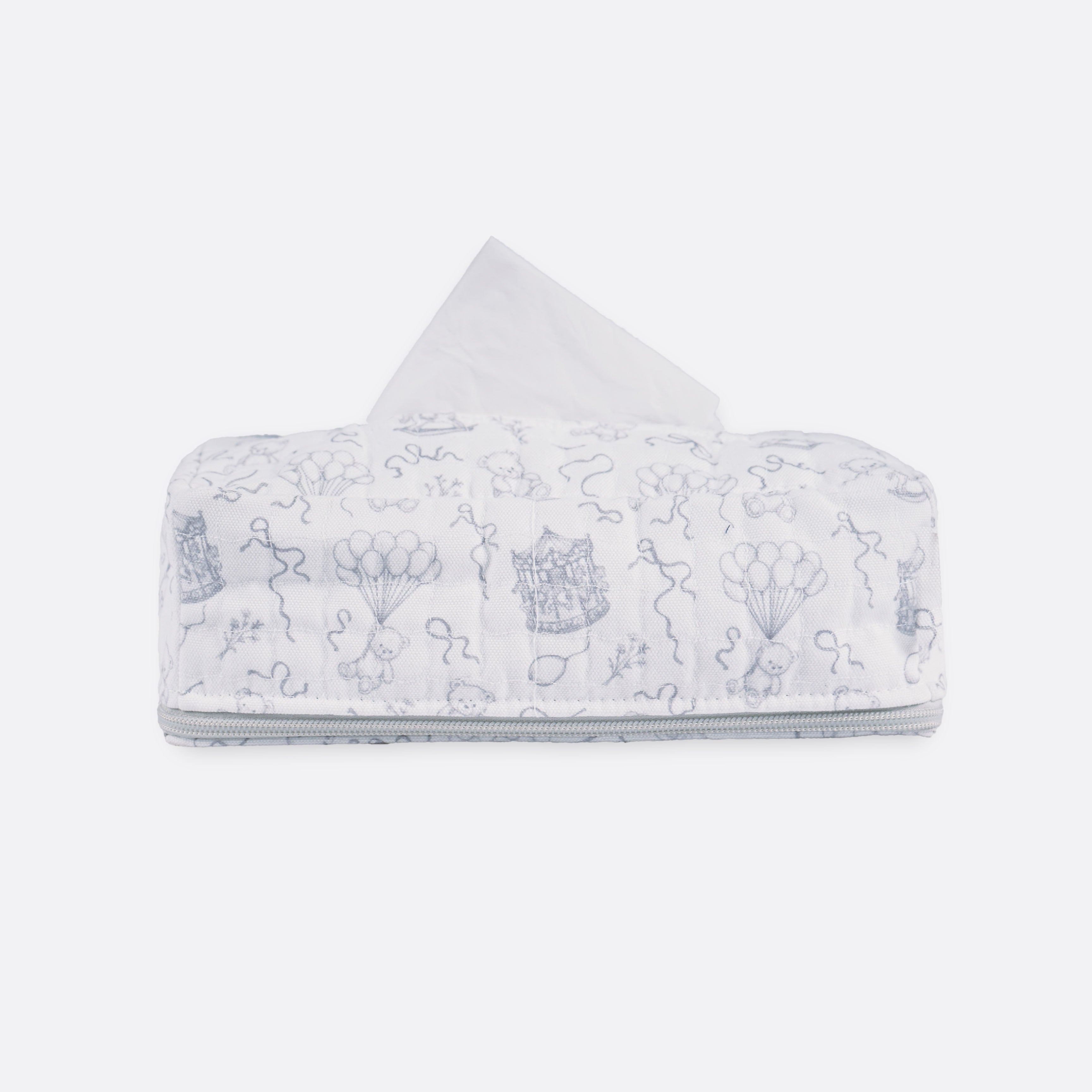 Neutral Heirloom Tissue Box Cover