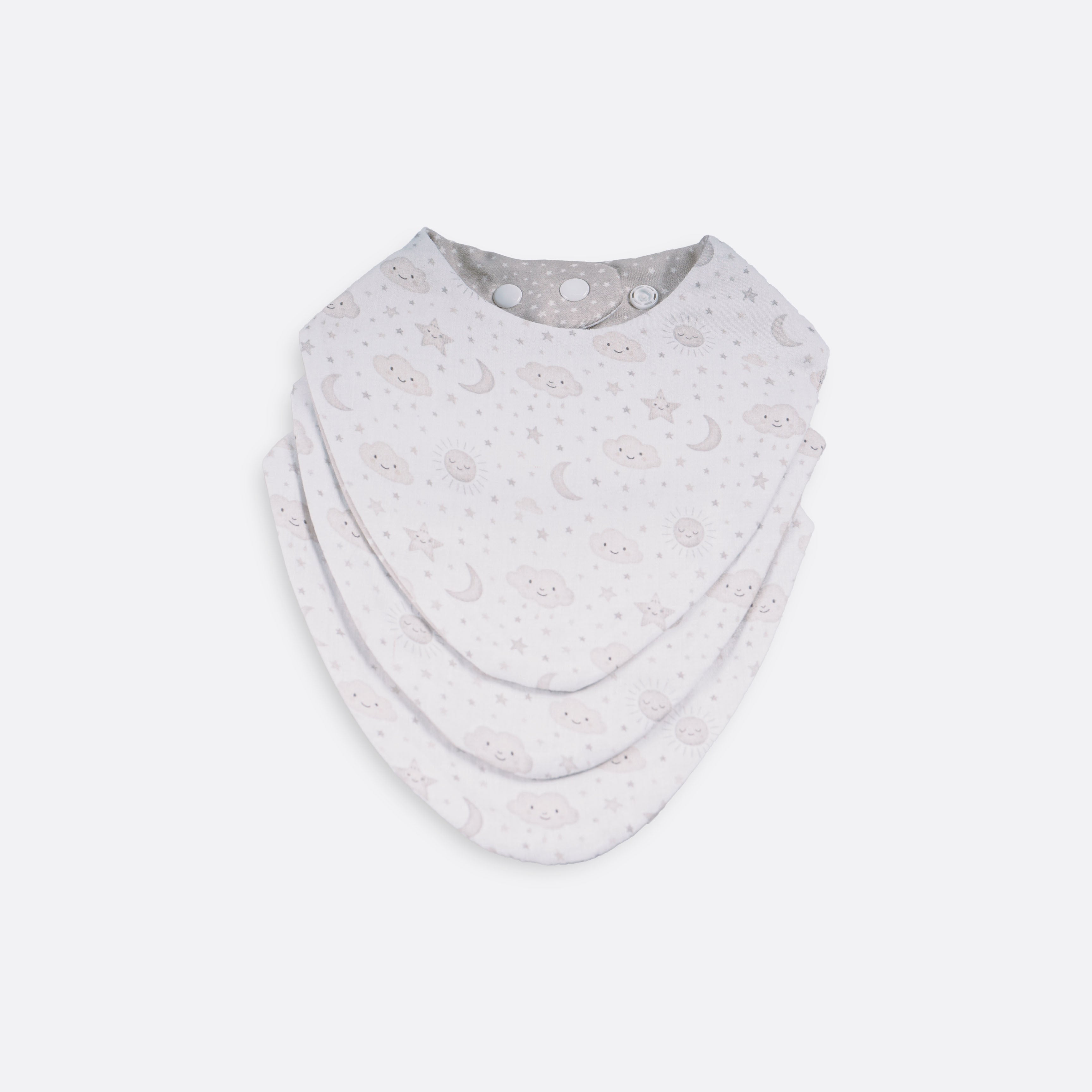 Sleepy Stars Bib Set of 3