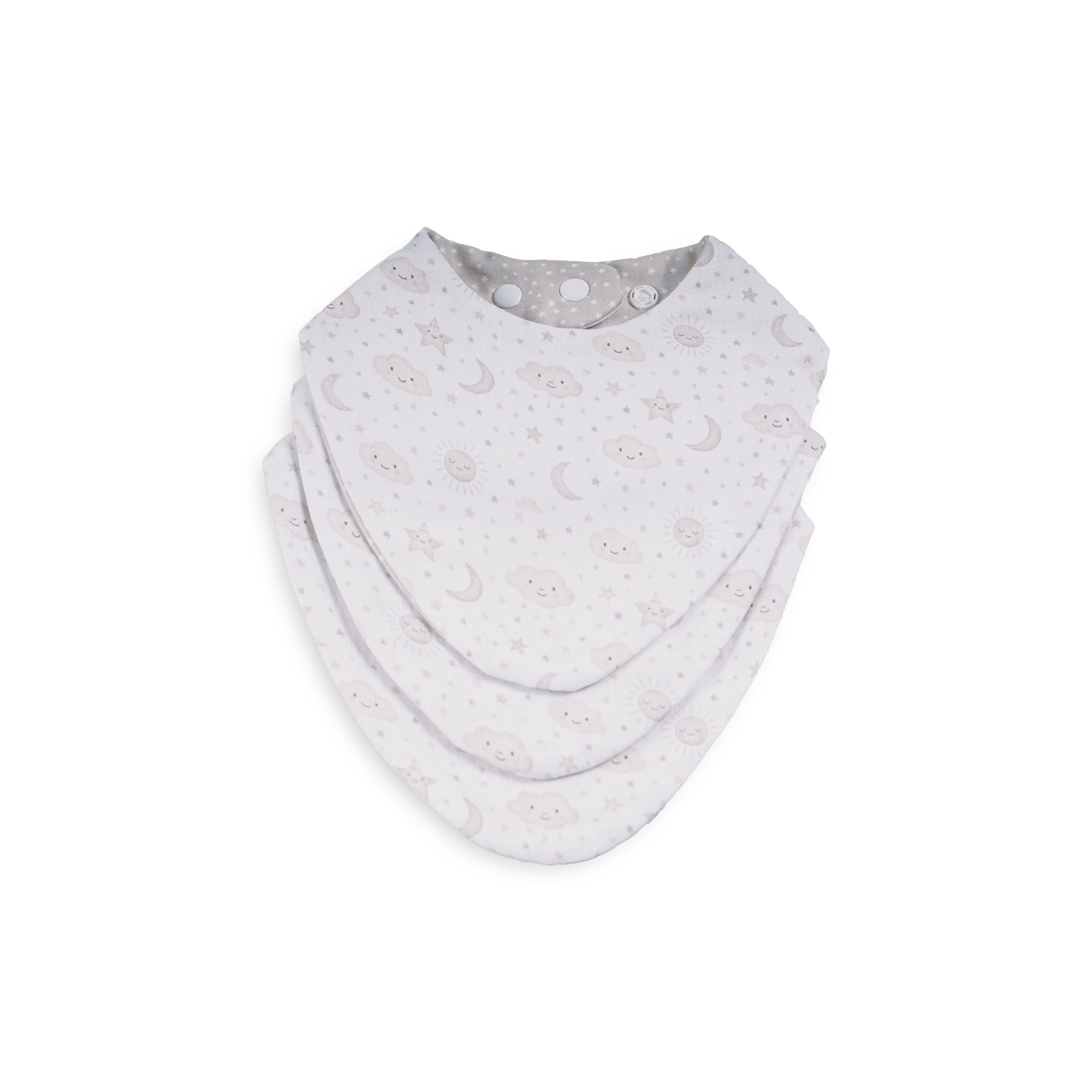 Sleepy Stars Bib Set of 3