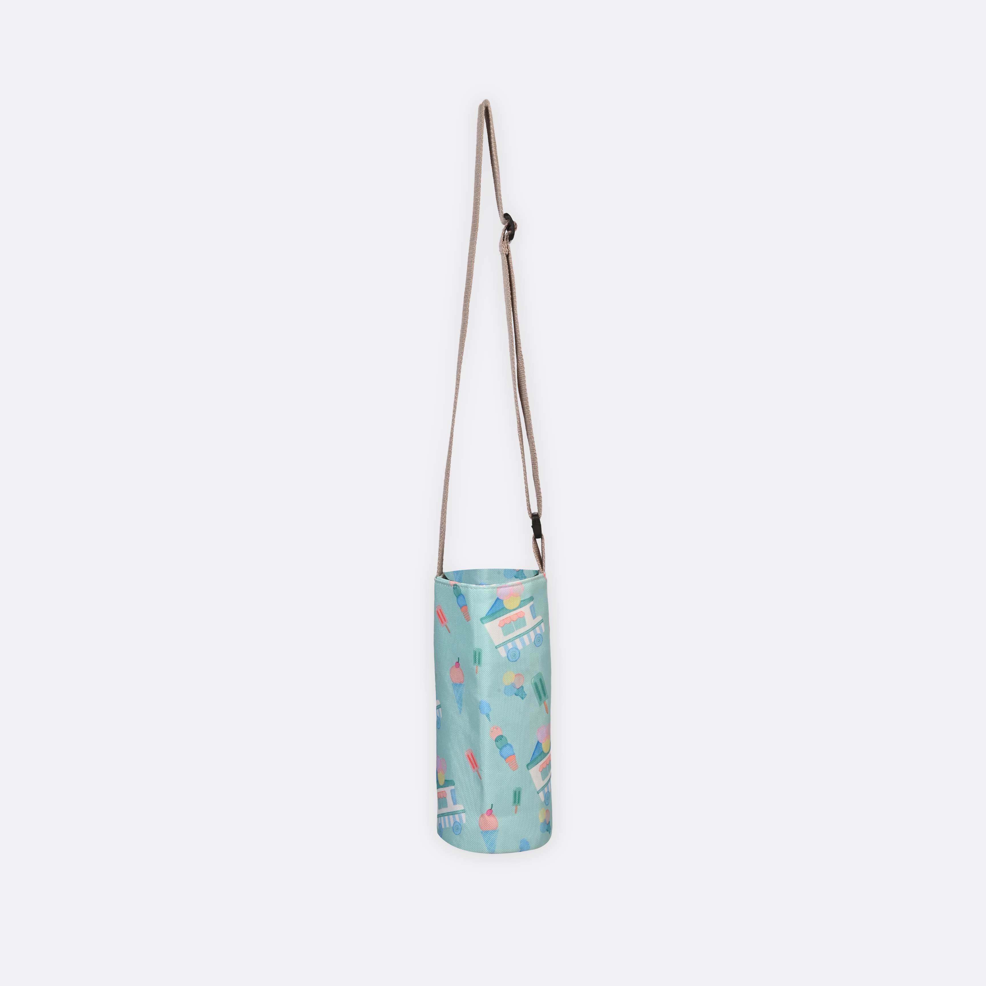 Ice Cream Day Water Bottle Holder