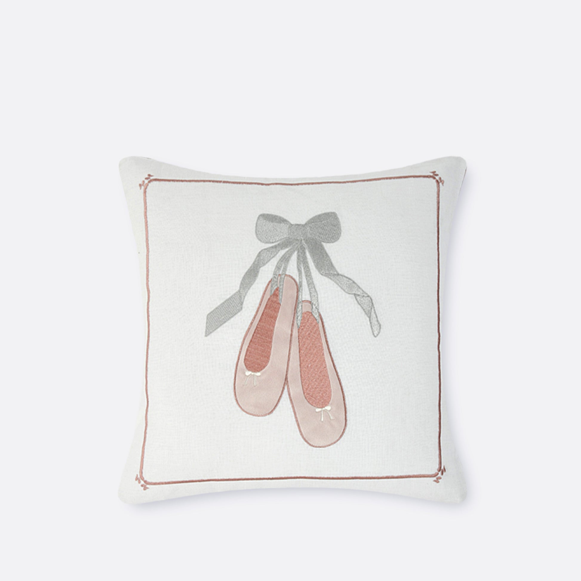 Ballet Cushion Cover , Pink