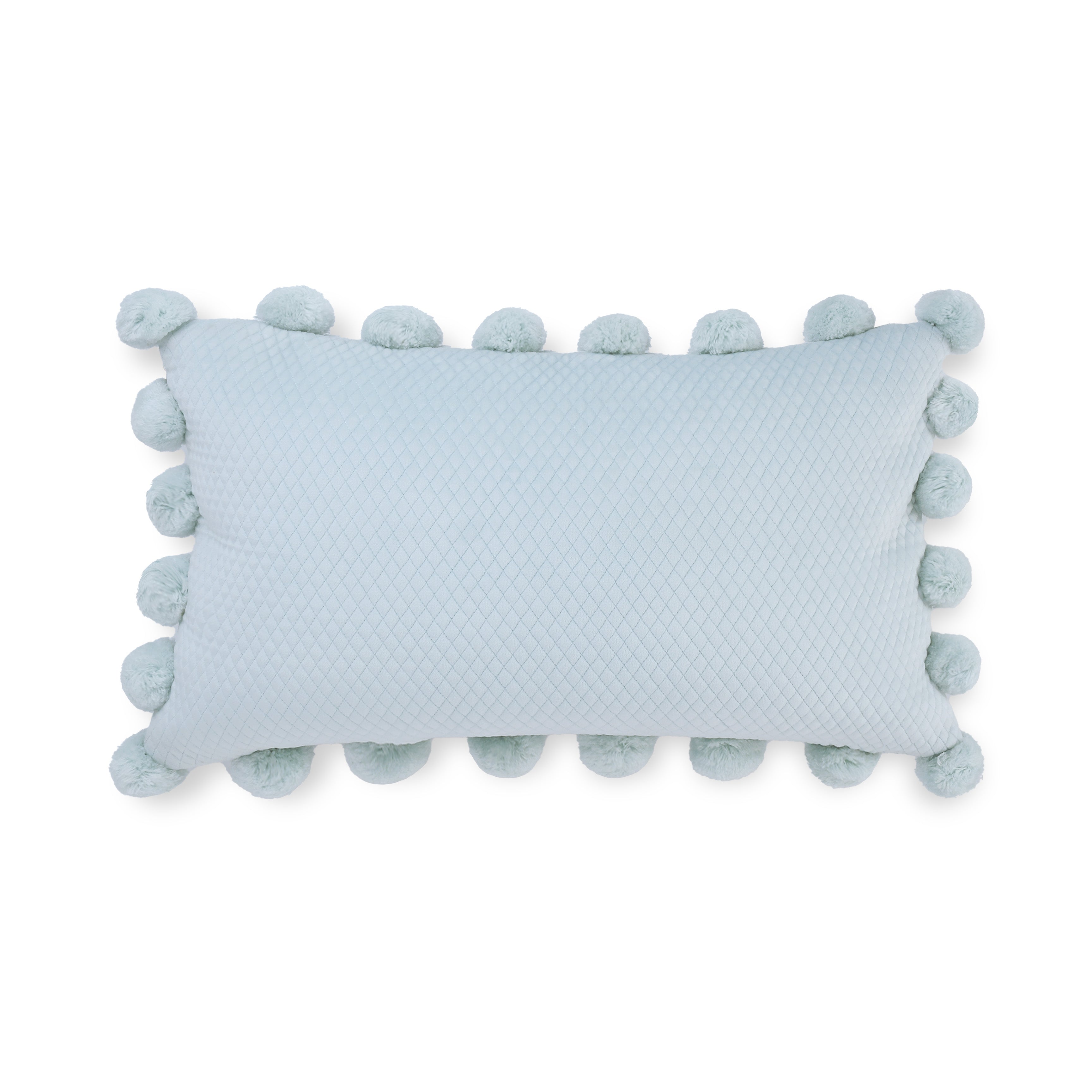 Blue Ashton Whimsical lumbar Cushion Cover