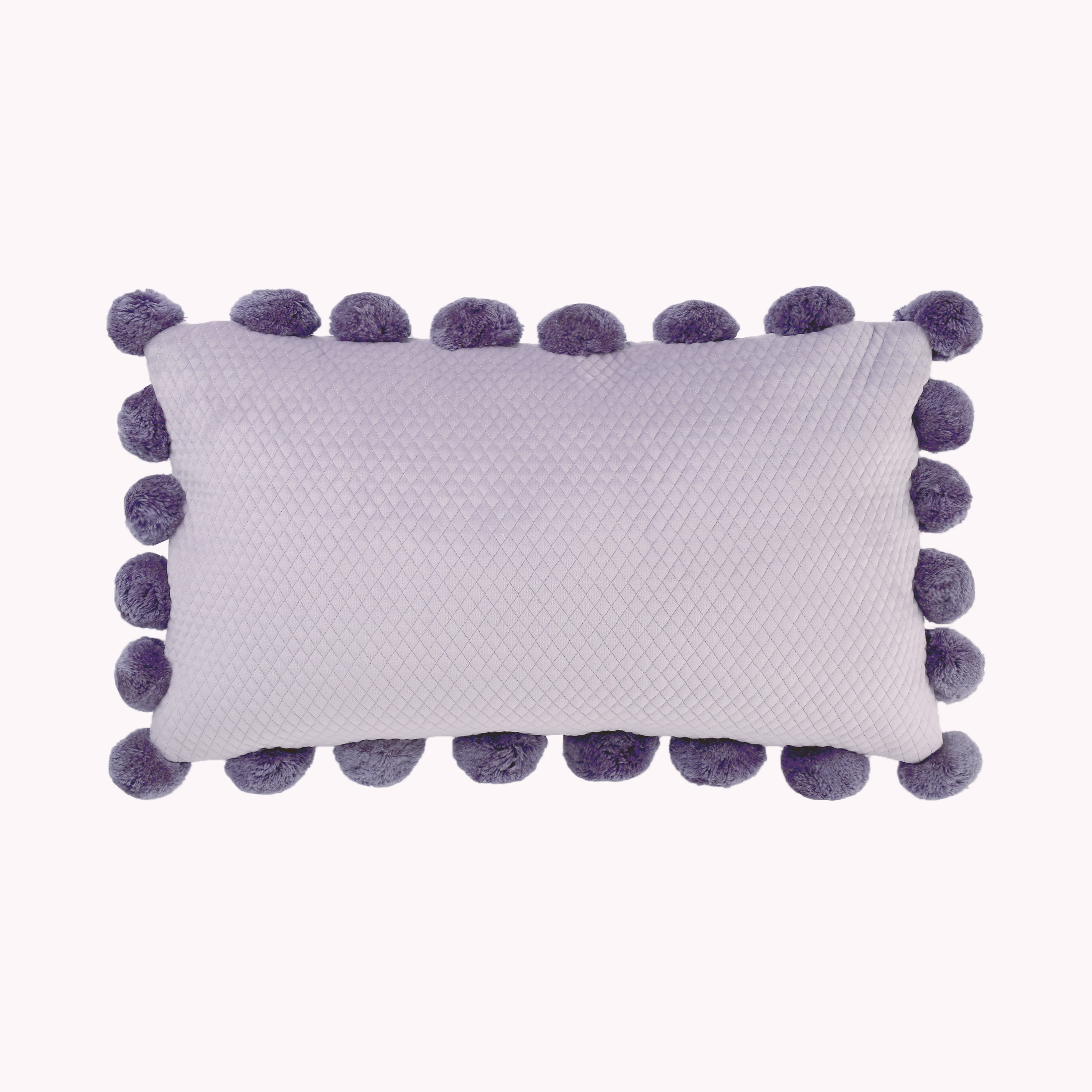 Lavender Ashton Whimsical lumbar Cushion Cover
