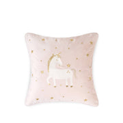 Pink Whimsical Unicorn Cushion Cover